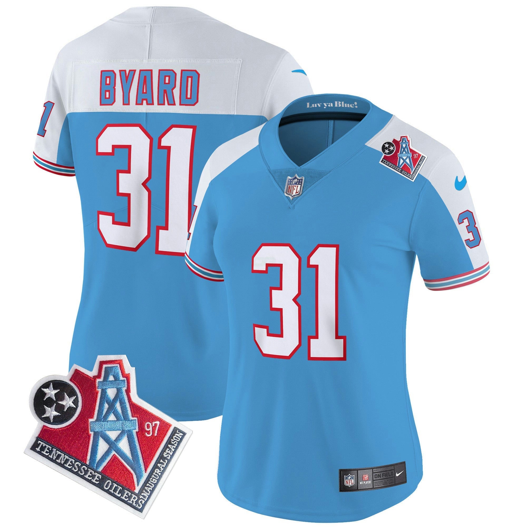 Camisa NFL Women’s 1997 Throwback Limited Vapor Jersey