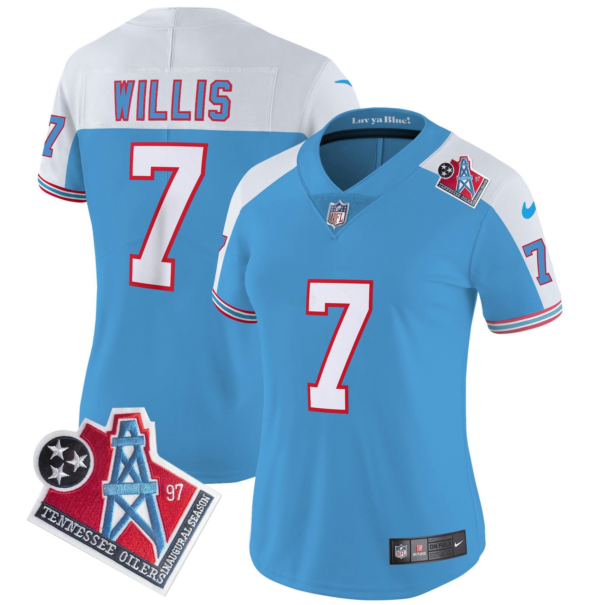 Camisa NFL Women’s 1997 Throwback Limited Vapor Jersey
