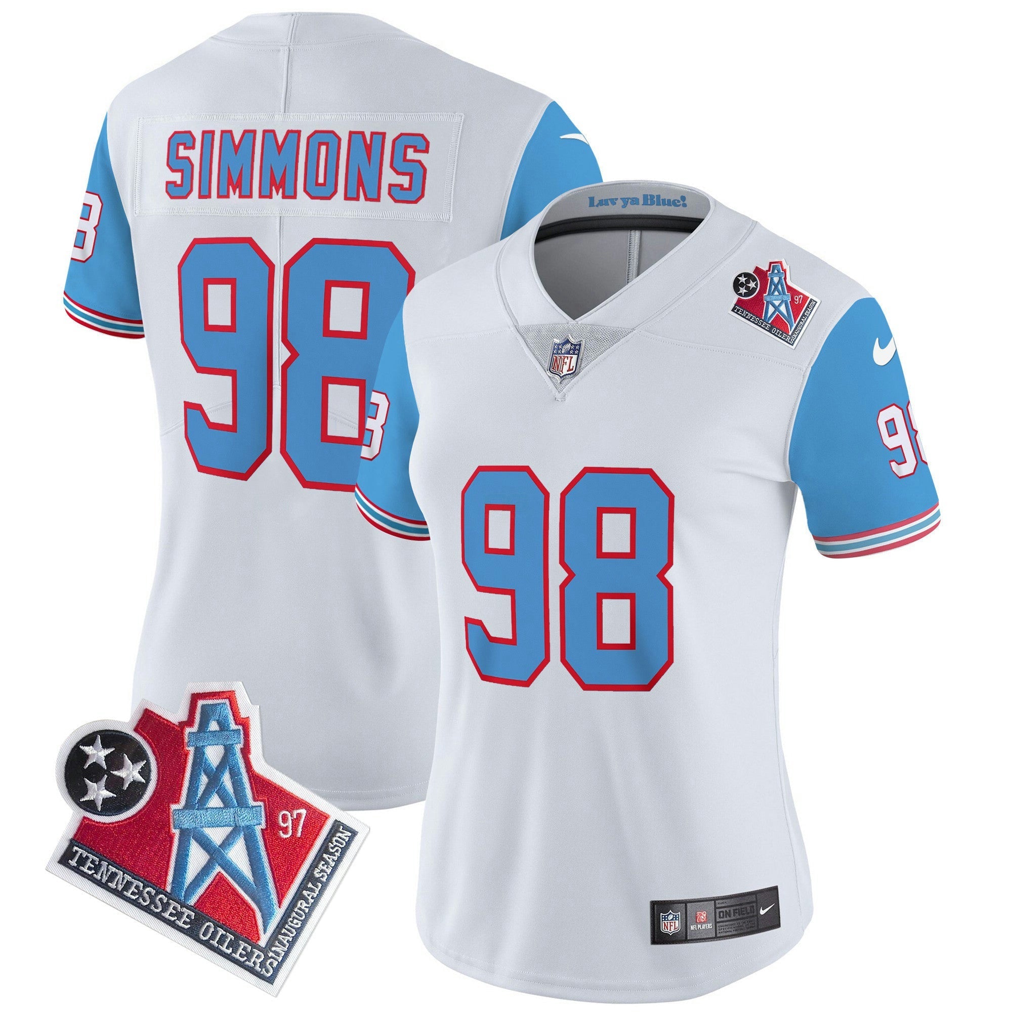 Camisa NFL Women’s 1997 Throwback Limited Vapor Jersey