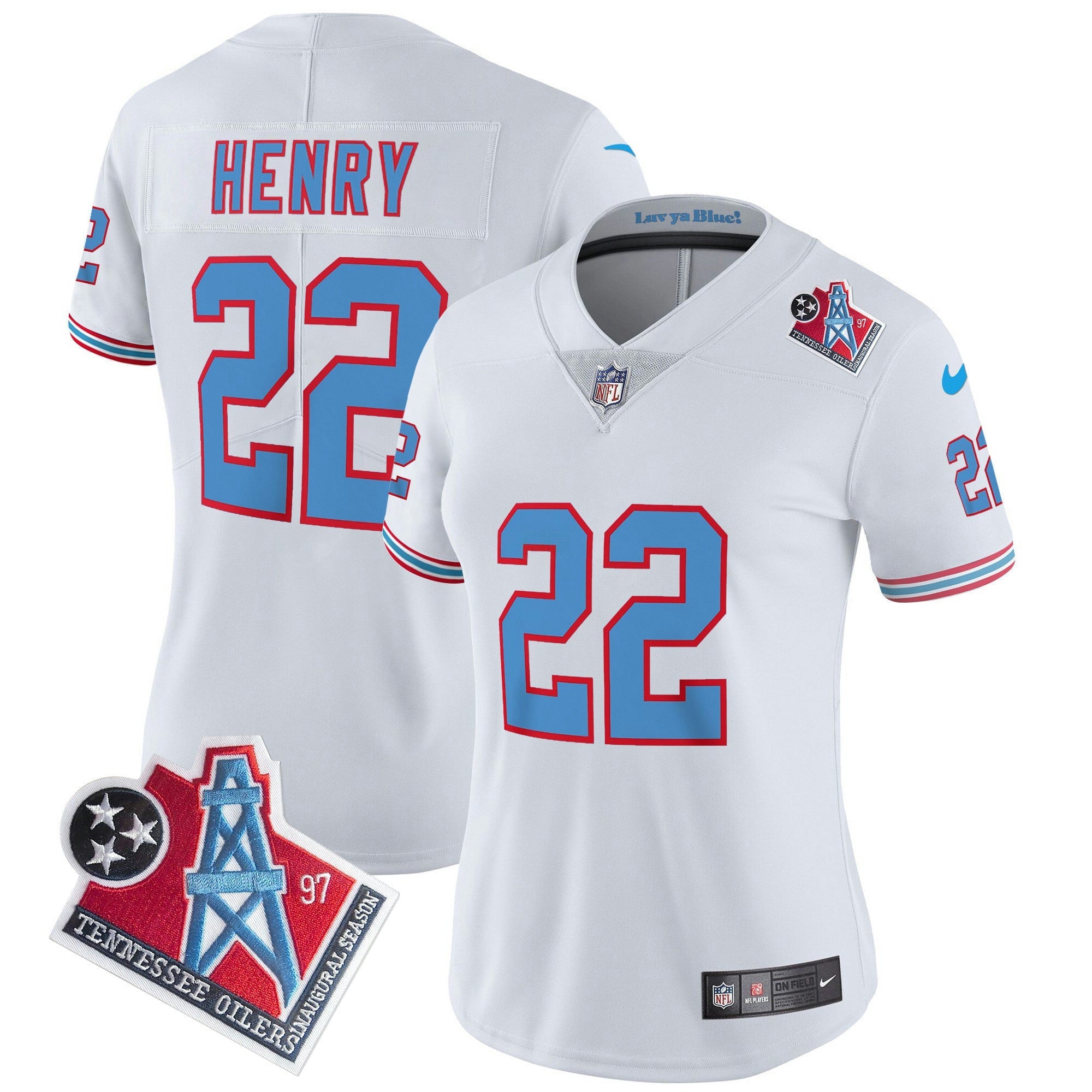 Camisa NFL Women’s 1997 Throwback Limited Vapor Jersey