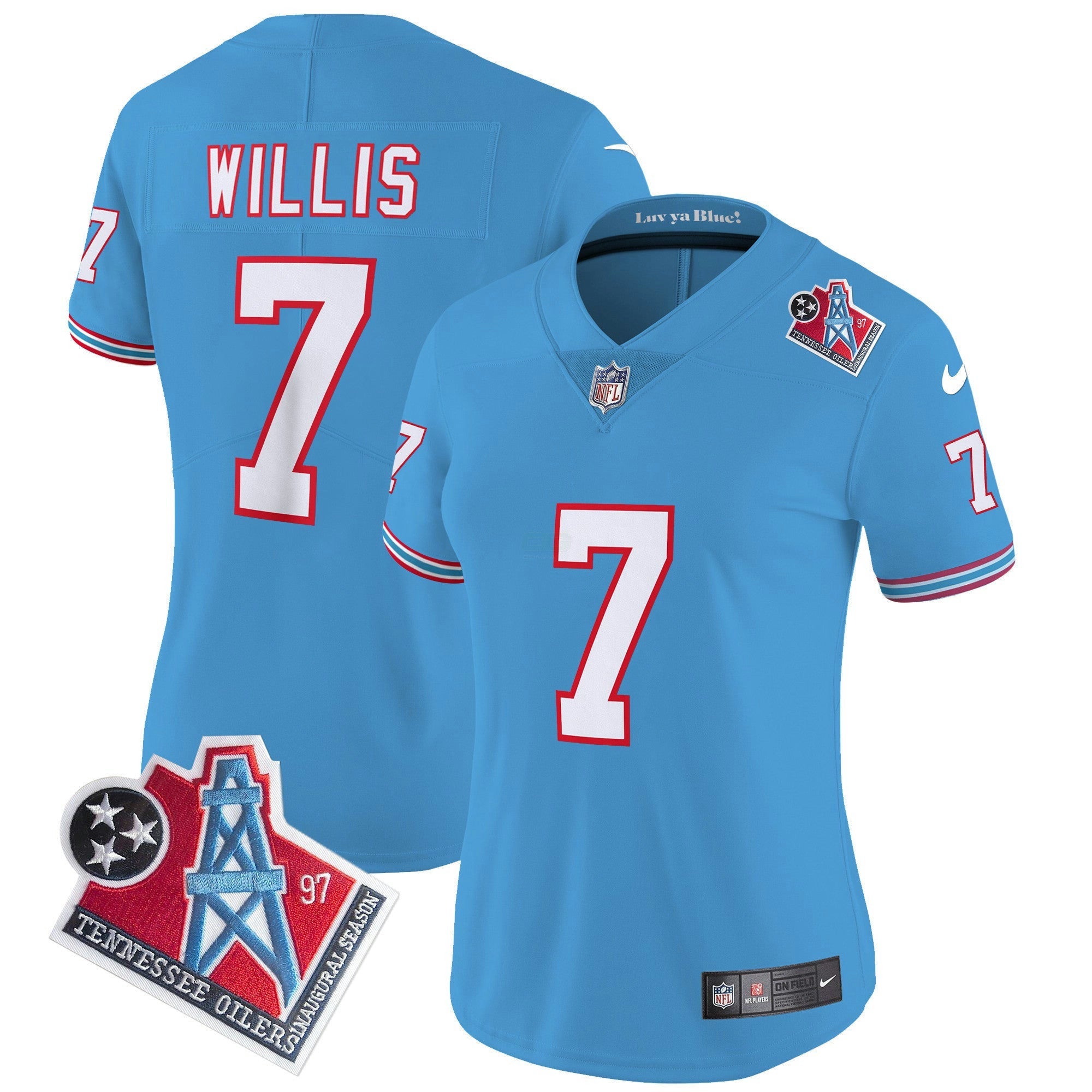 Camisa NFL Women’s 1997 Throwback Limited Vapor Jersey