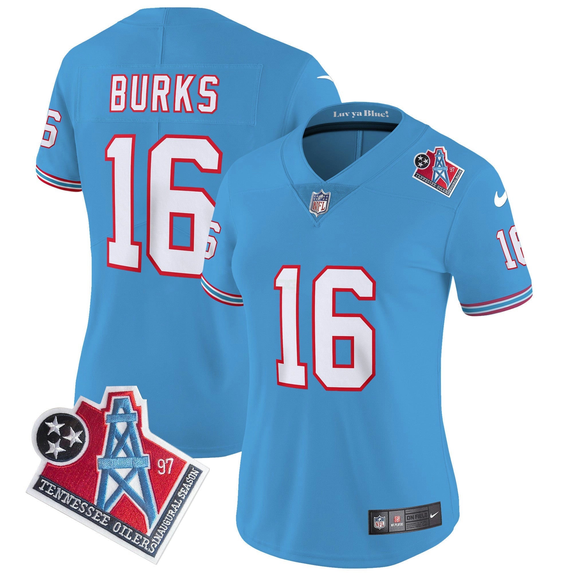 Camisa NFL Women’s 1997 Throwback Limited Vapor Jersey