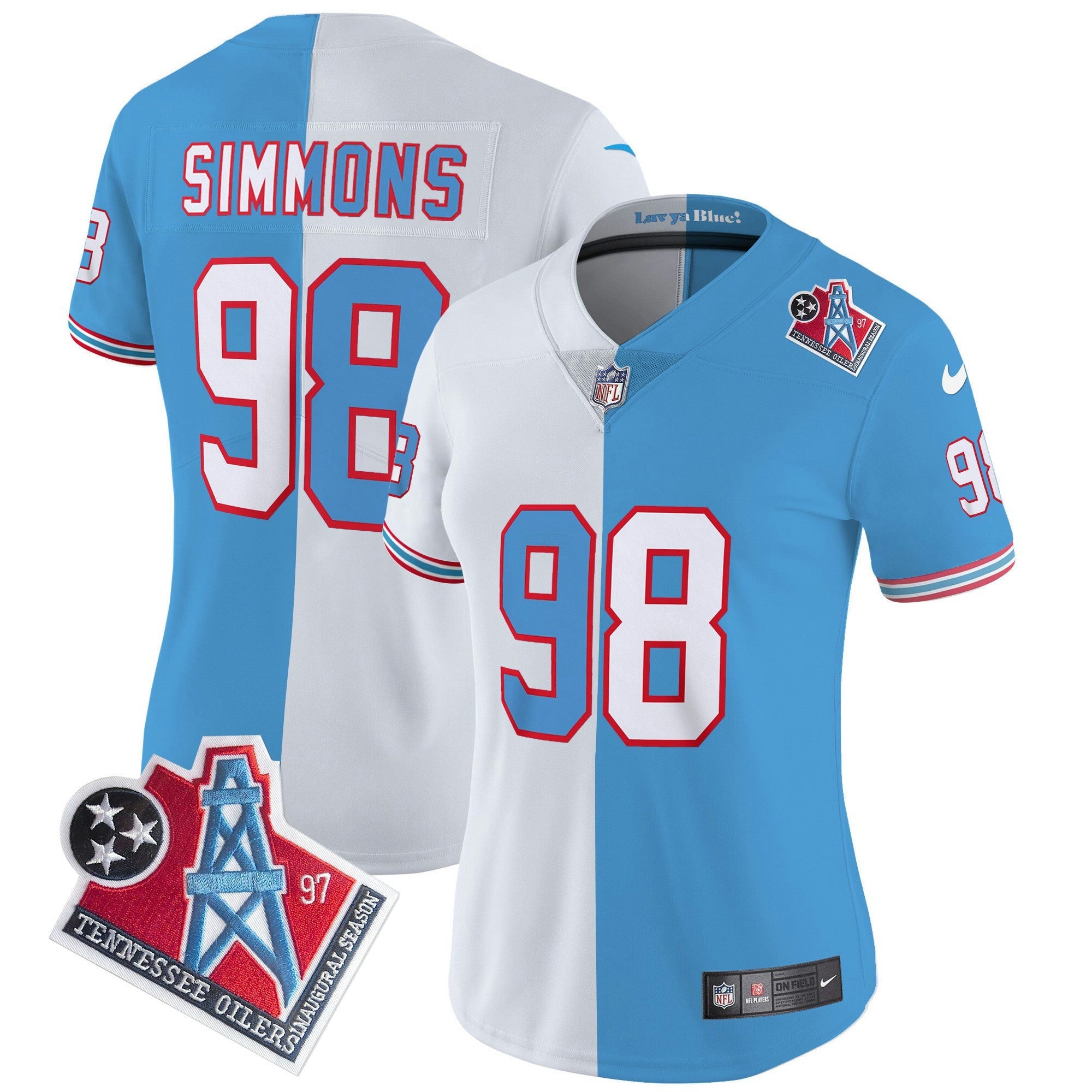 Camisa NFL Women’s 1997 Throwback Limited Vapor Jersey