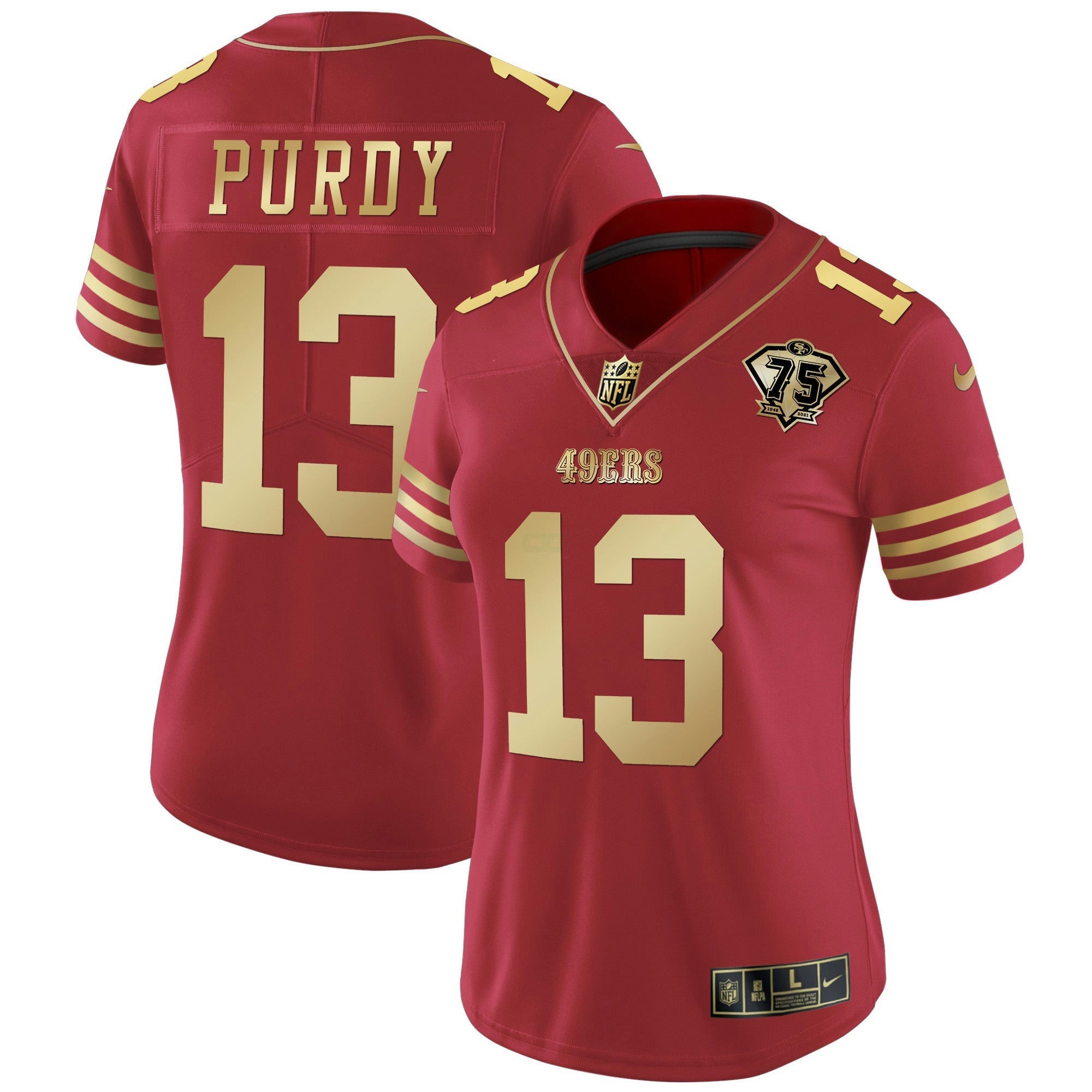 Camisa NFL Women’s 2023 Vapor Dourada Limited Jersey