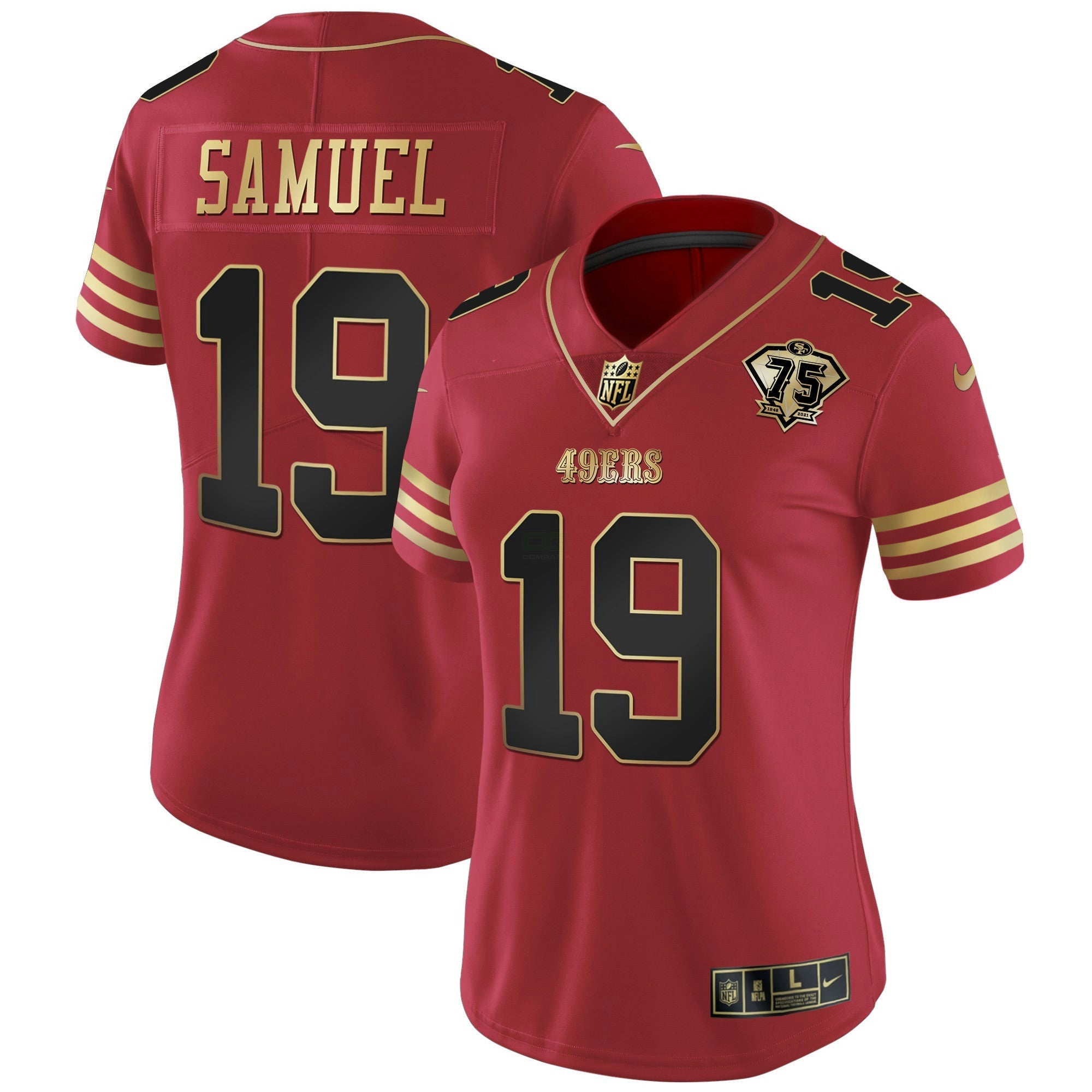 Camisa NFL Women’s 2023 Vapor Dourada Limited Jersey