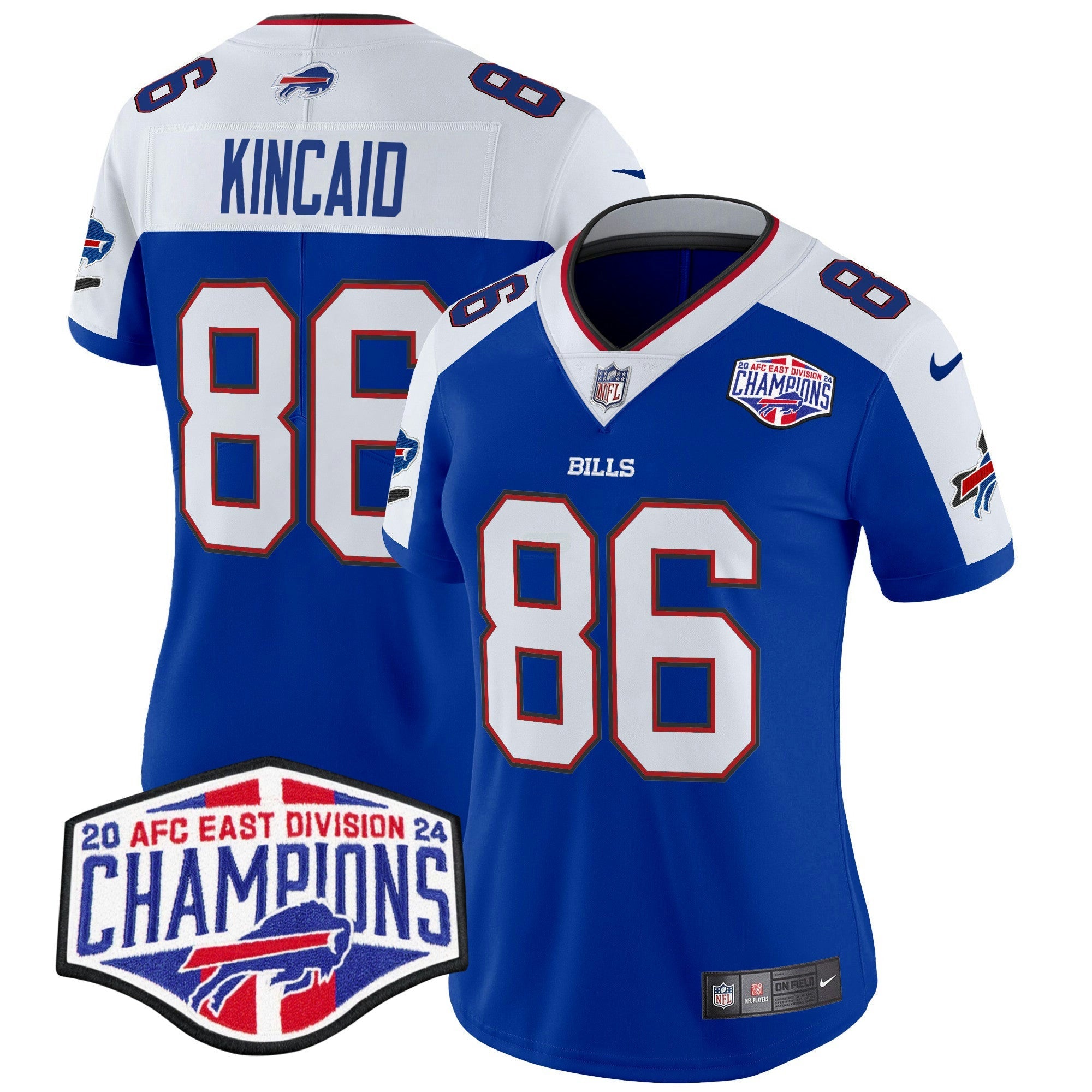 Camisa NFL Women’s 2024 AFC East Division Champions Vapor Limited Jersey