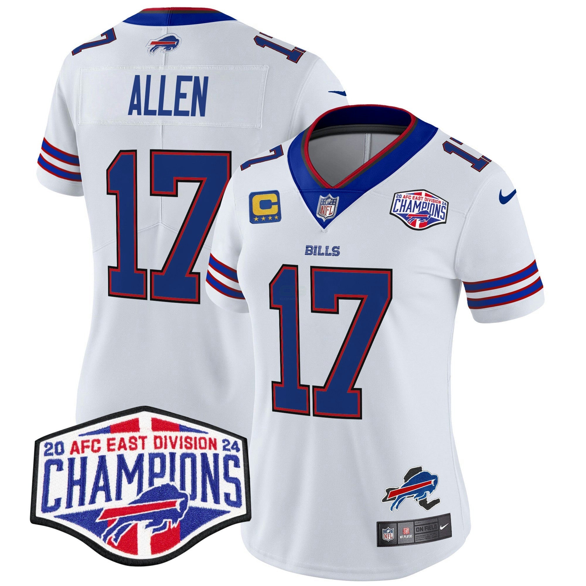 Camisa NFL Women’s 2024 AFC East Division Champions Vapor Limited Jersey