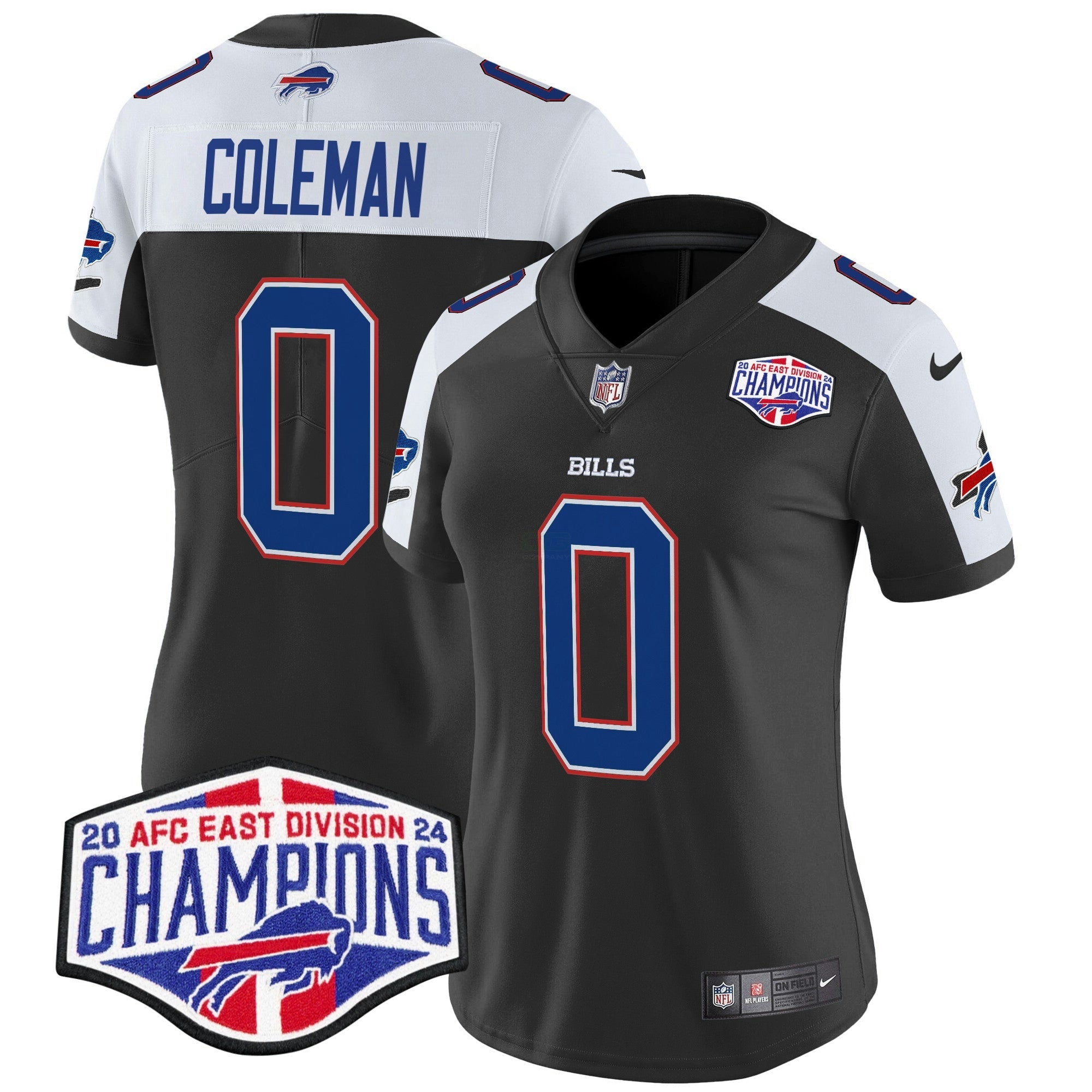 Camisa NFL Women’s 2024 AFC East Division Champions Vapor Limited Jersey
