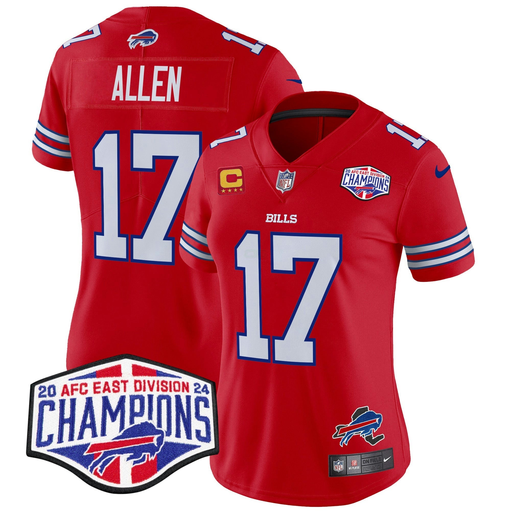 Camisa NFL Women’s 2024 AFC East Division Champions Vapor Limited Jersey