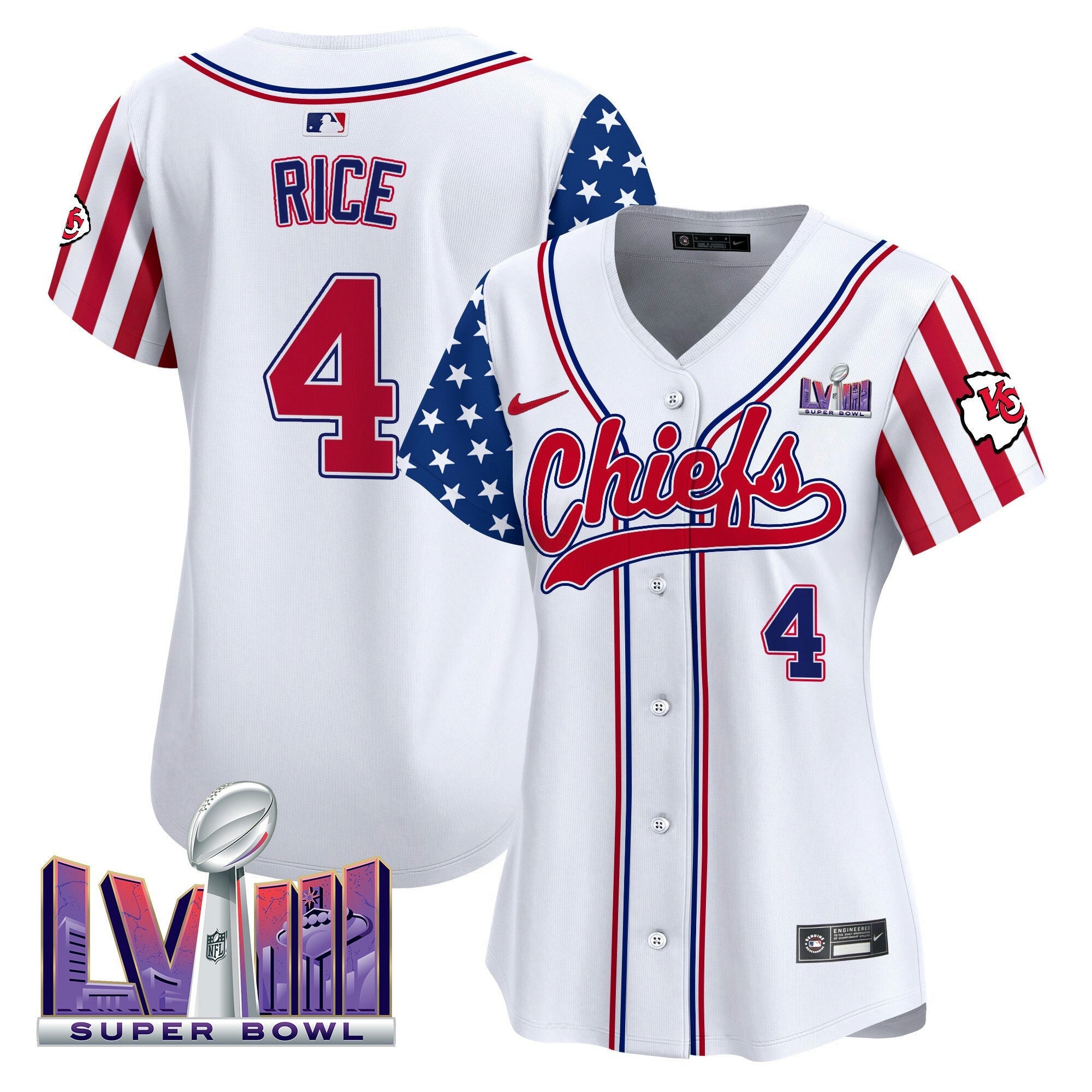 Camisa NFL Women’s 2024 American Style Vapor Premier Limited Jersey