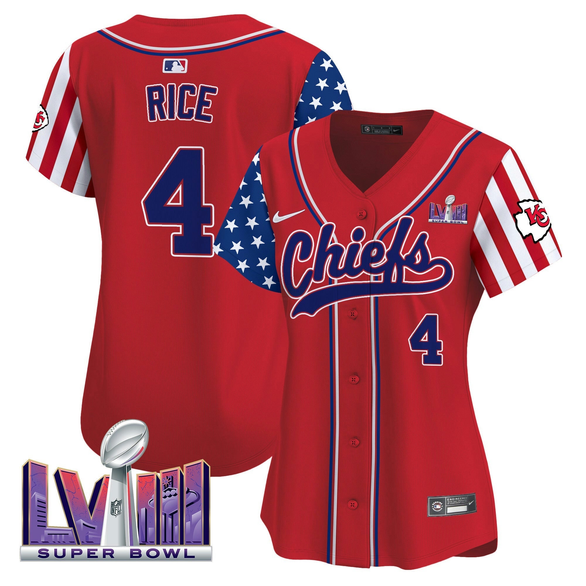 Camisa NFL Women’s 2024 American Style Vapor Premier Limited Jersey