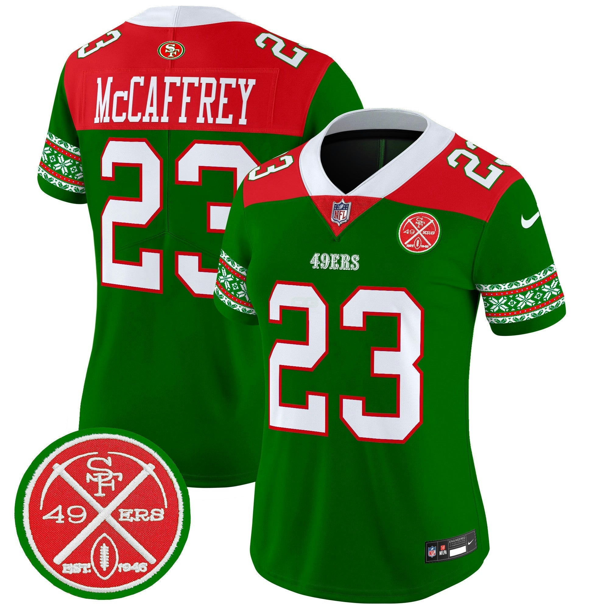 Camisa NFL Women’s 2024 Christmas Vapor Limited Jersey