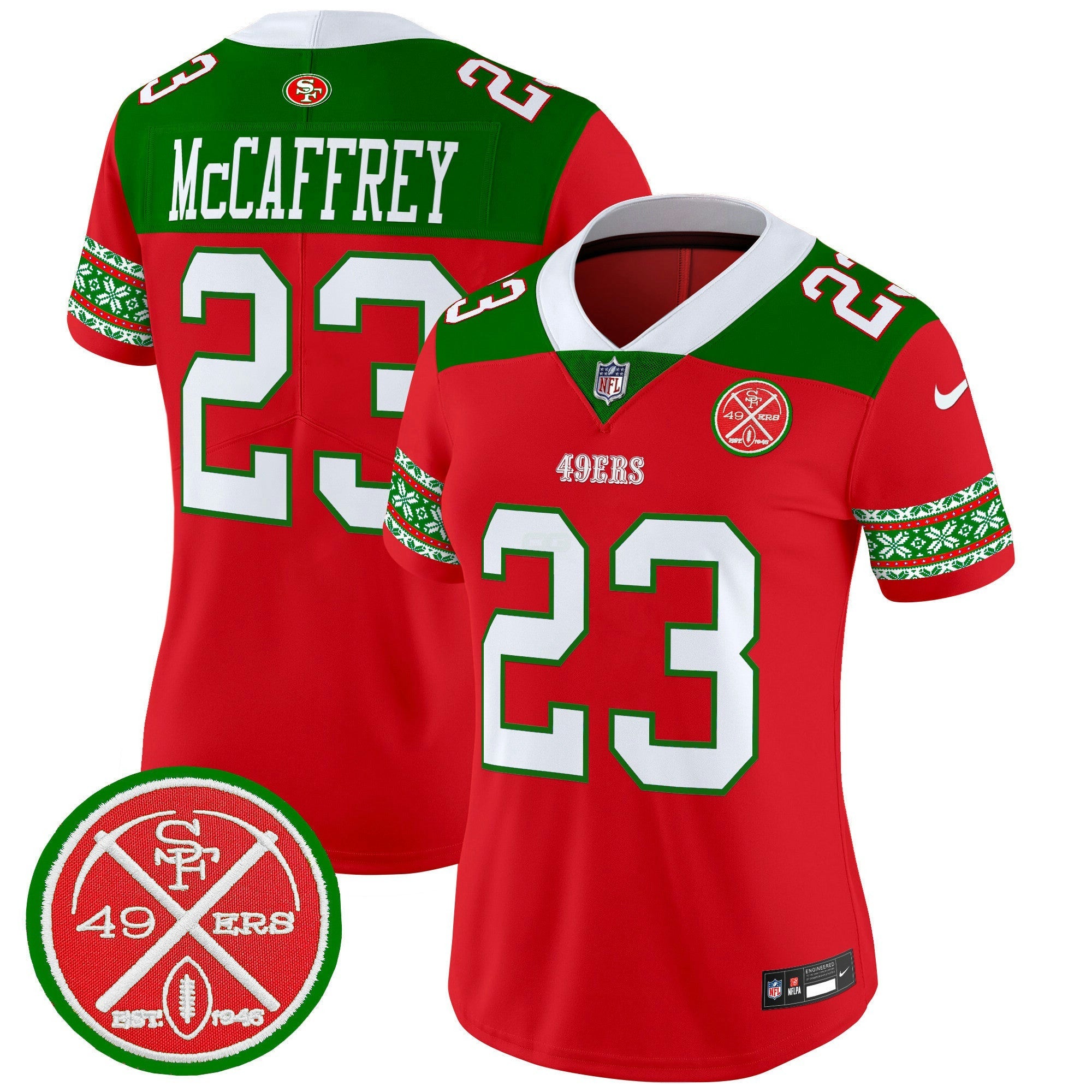 Camisa NFL Women’s 2024 Christmas Vapor Limited Jersey