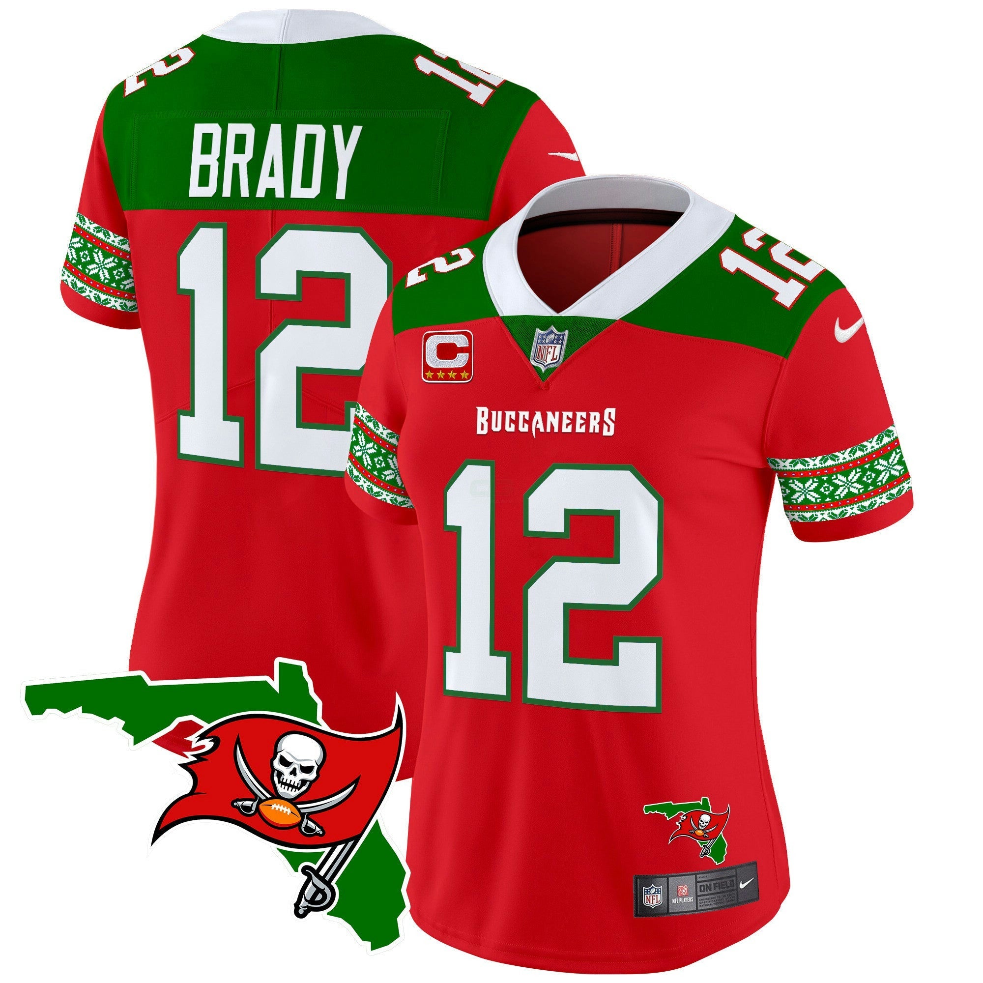 Camisa NFL Women’s 2024 Christmas Vapor Limited Jersey