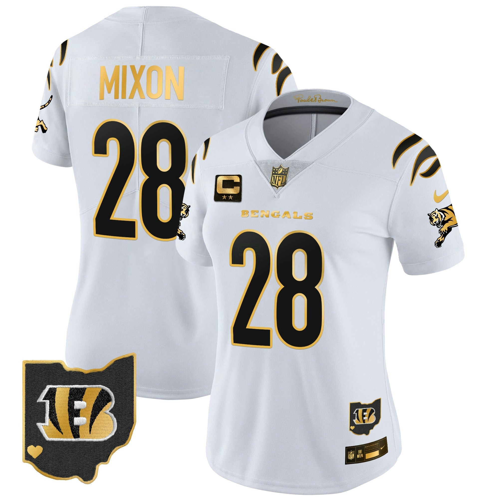 Camisa NFL Women’s 2024 Dourada Vapor Limited Jersey