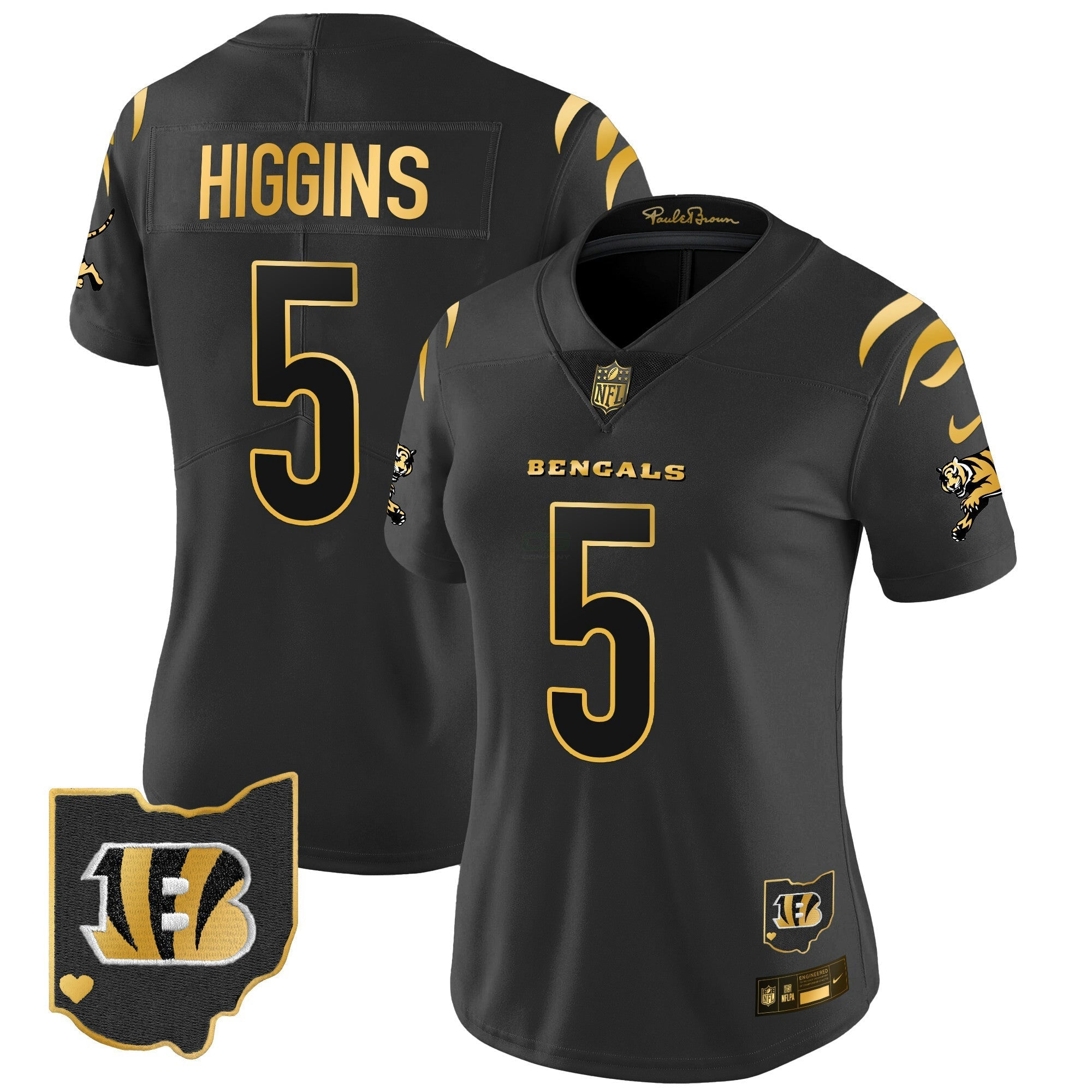 Camisa NFL Women’s 2024 Dourada Vapor Limited Jersey