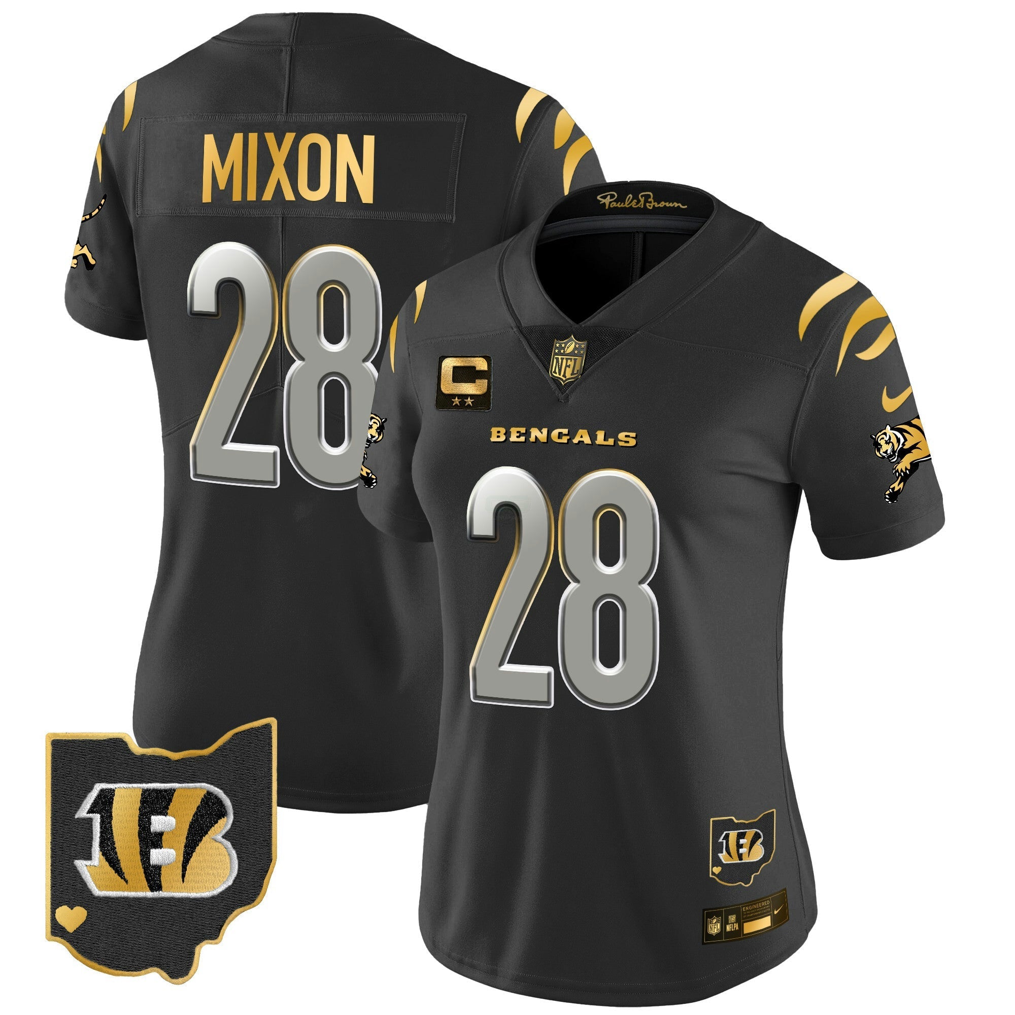 Camisa NFL Women’s 2024 Dourada Vapor Limited Jersey