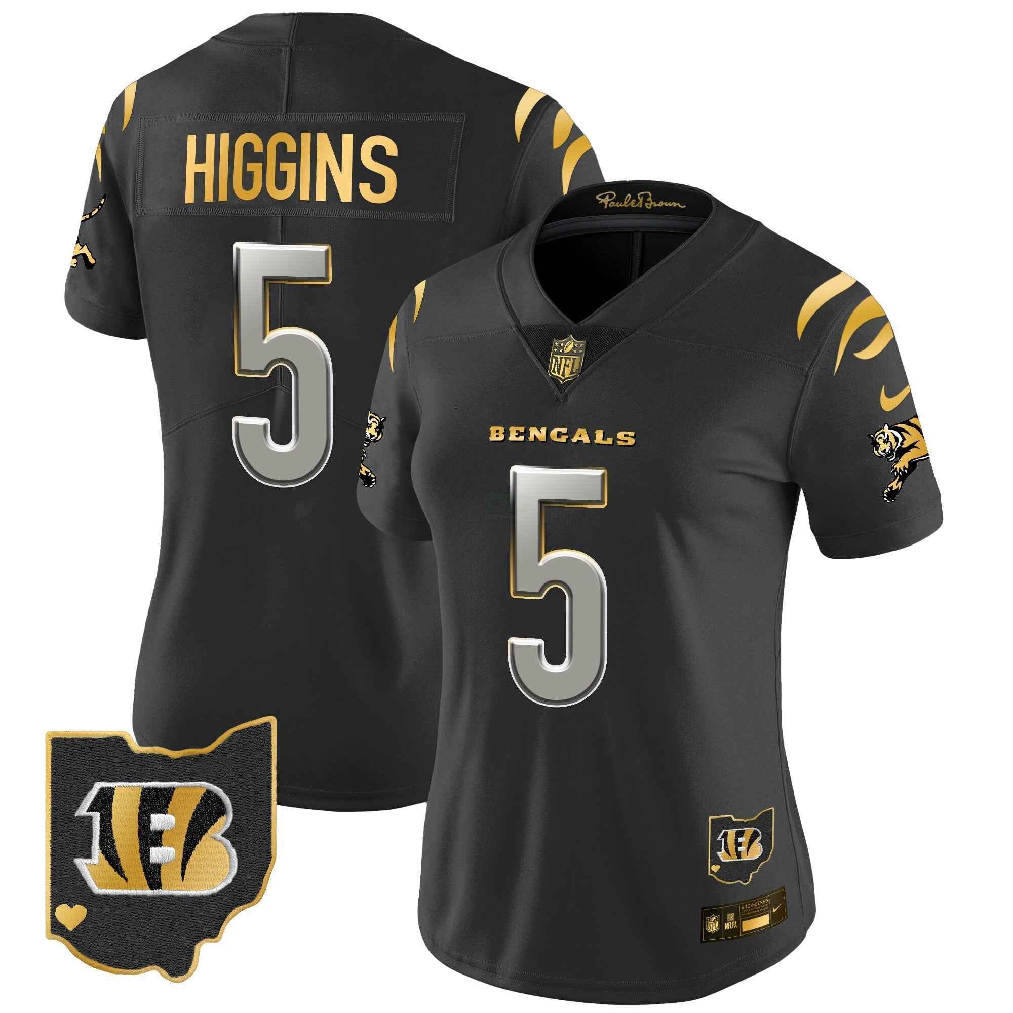 Camisa NFL Women’s 2024 Dourada Vapor Limited Jersey