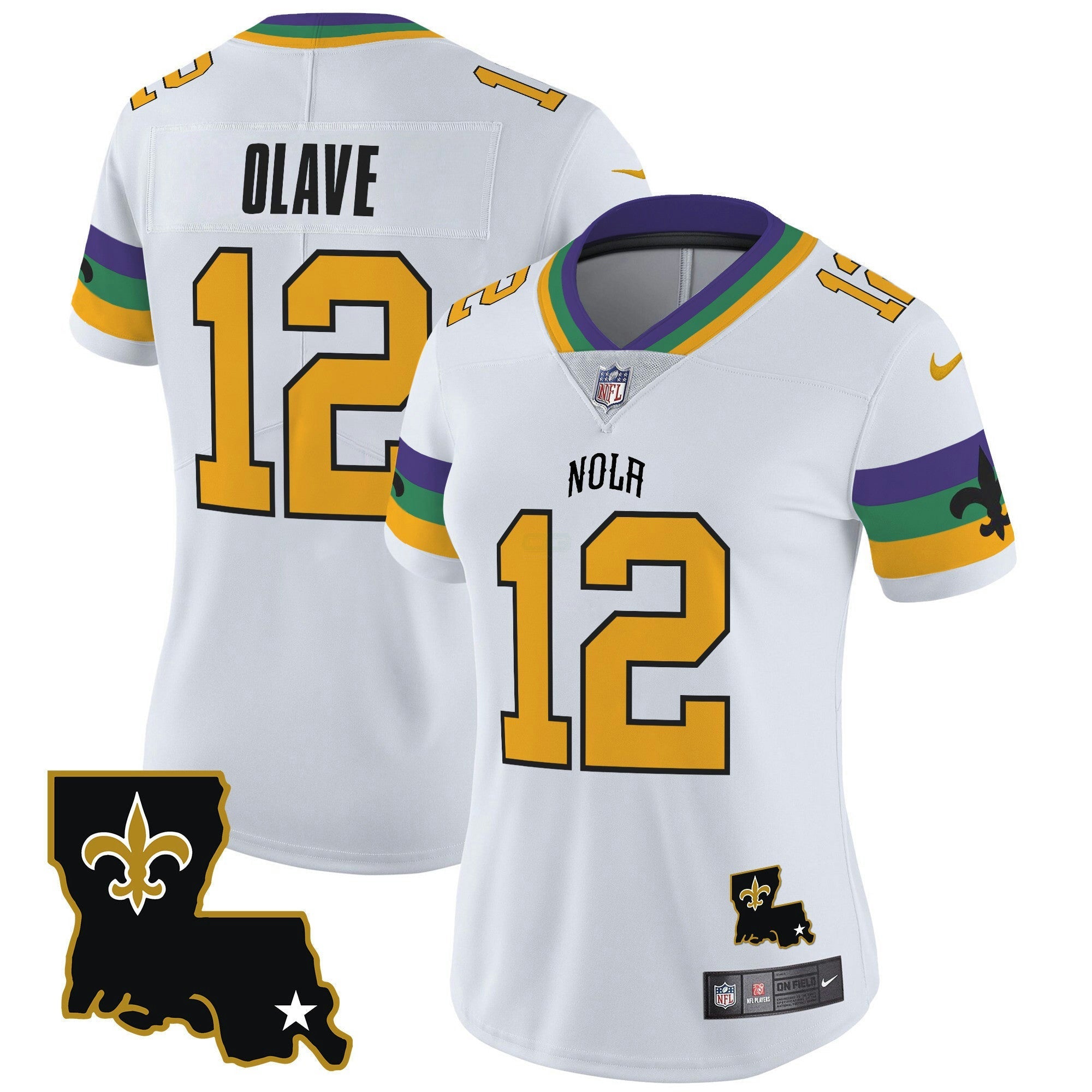 Camisa NFL Women’s 2024 New Orleans City Vapor Limited Jersey