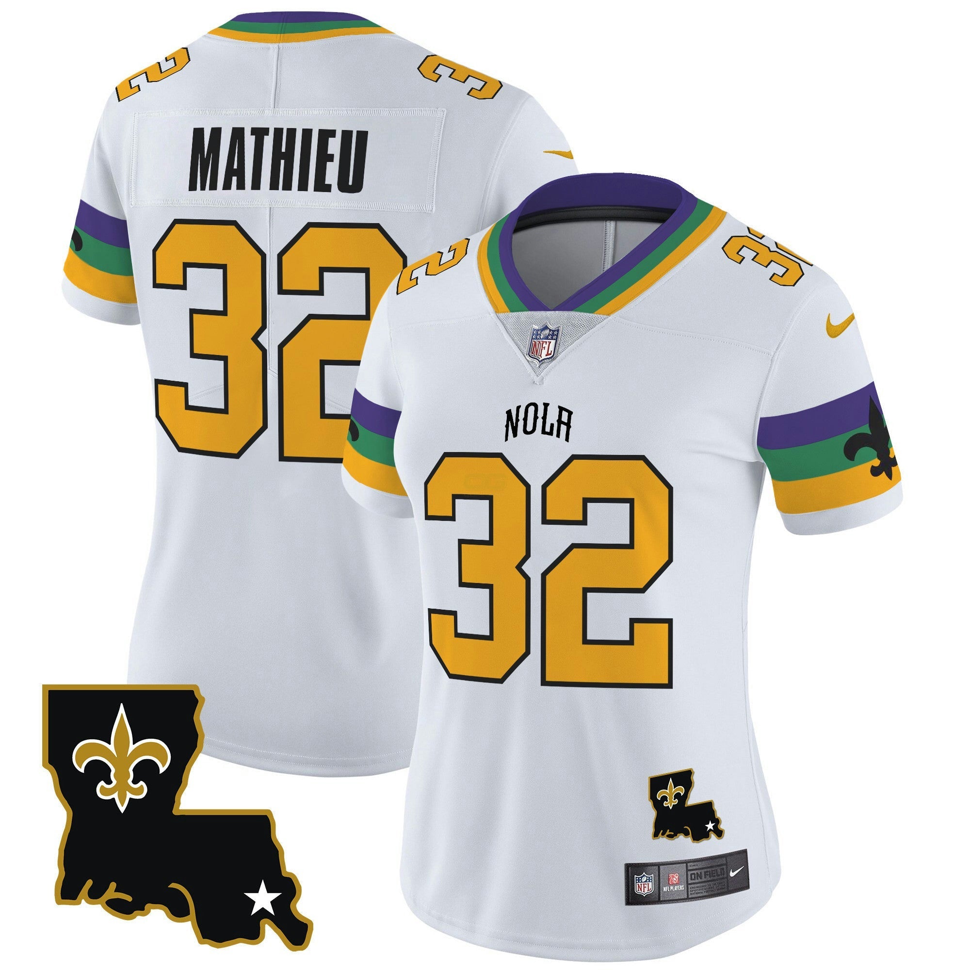 Camisa NFL Women’s 2024 New Orleans City Vapor Limited Jersey