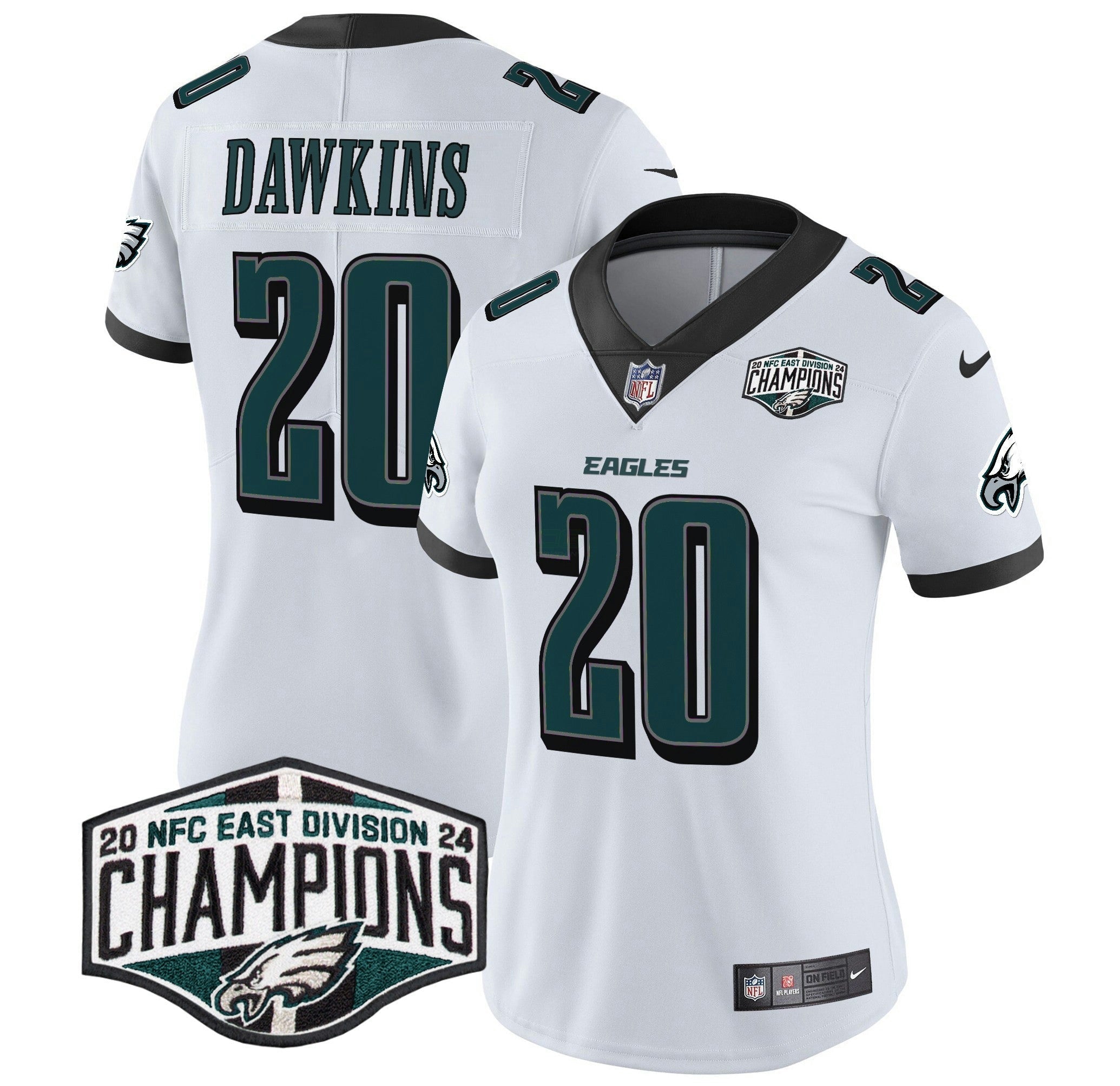Camisa NFL Women’s 2024 NFC East Division Champions Vapor Limited Jersey