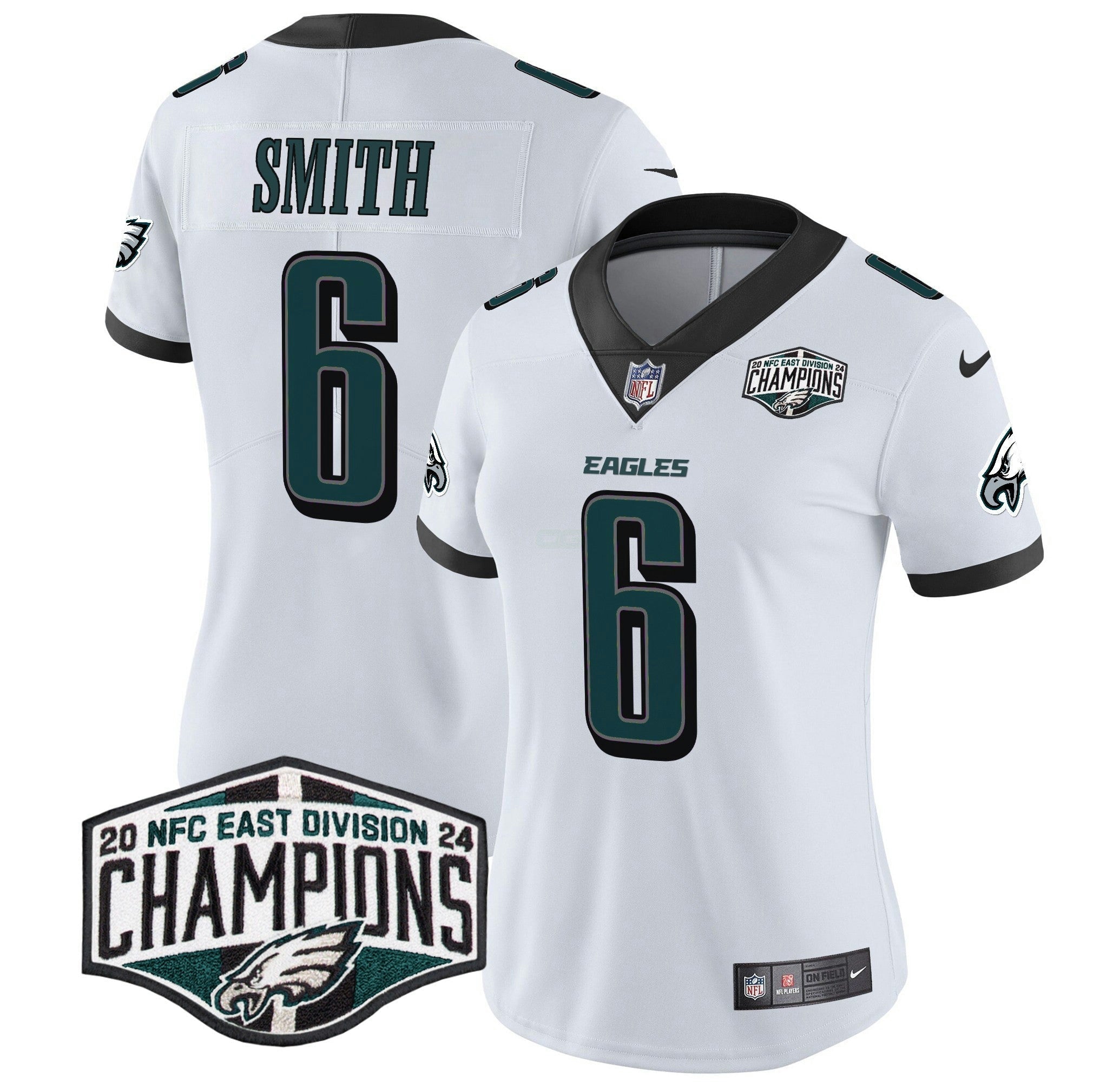 Camisa NFL Women’s 2024 NFC East Division Champions Vapor Limited Jersey