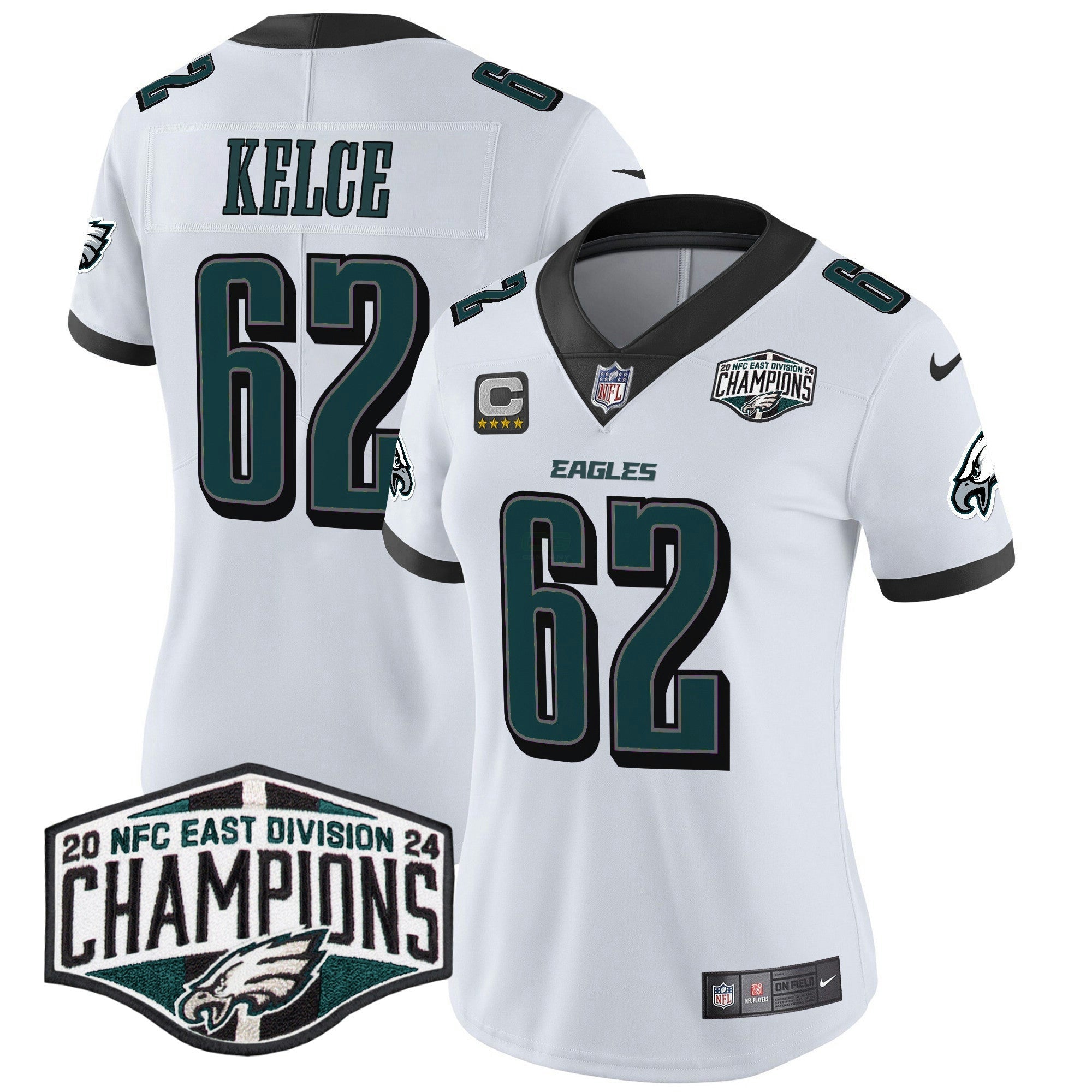 Camisa NFL Women’s 2024 NFC East Division Champions Vapor Limited Jersey