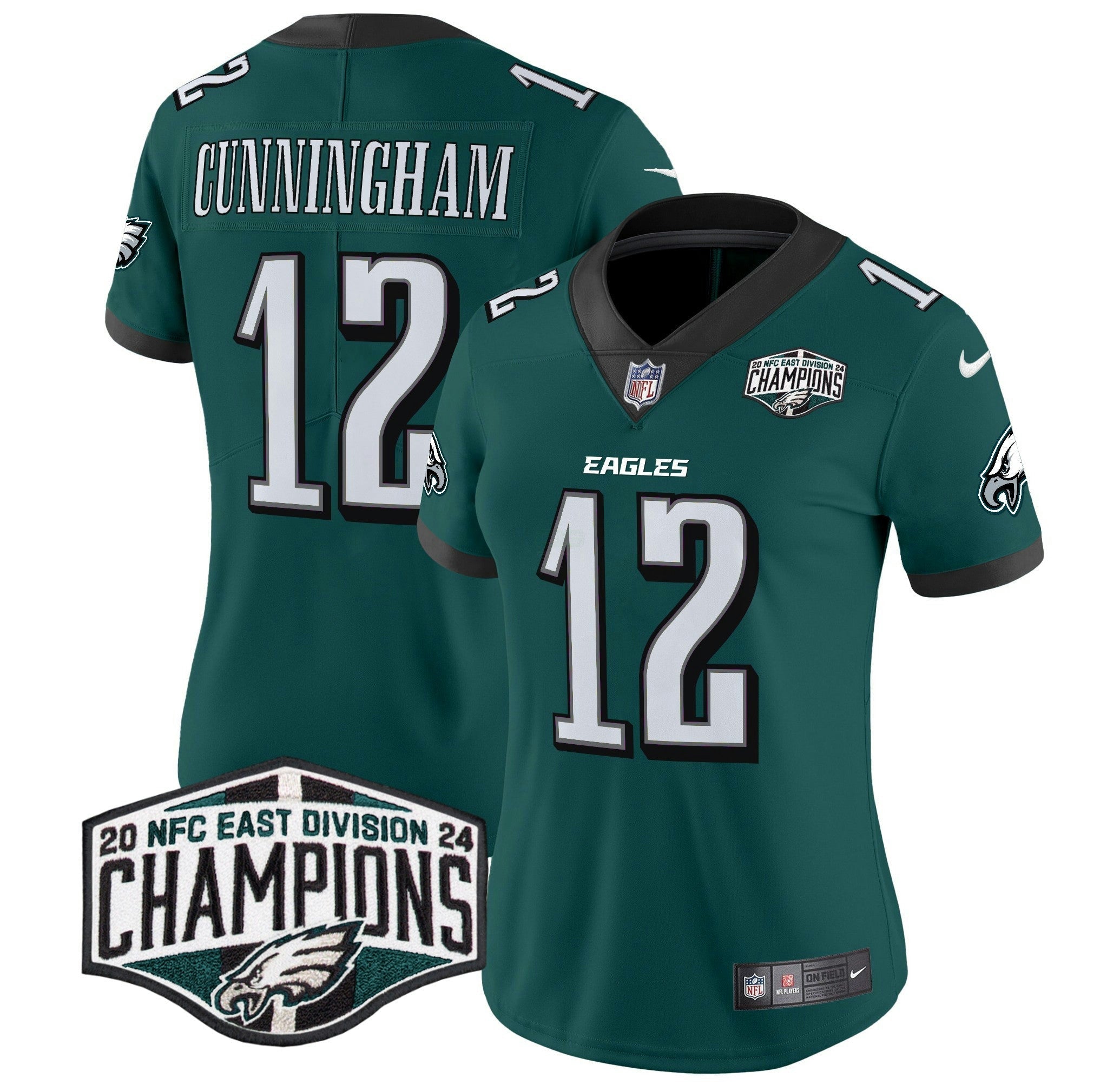 Camisa NFL Women’s 2024 NFC East Division Champions Vapor Limited Jersey