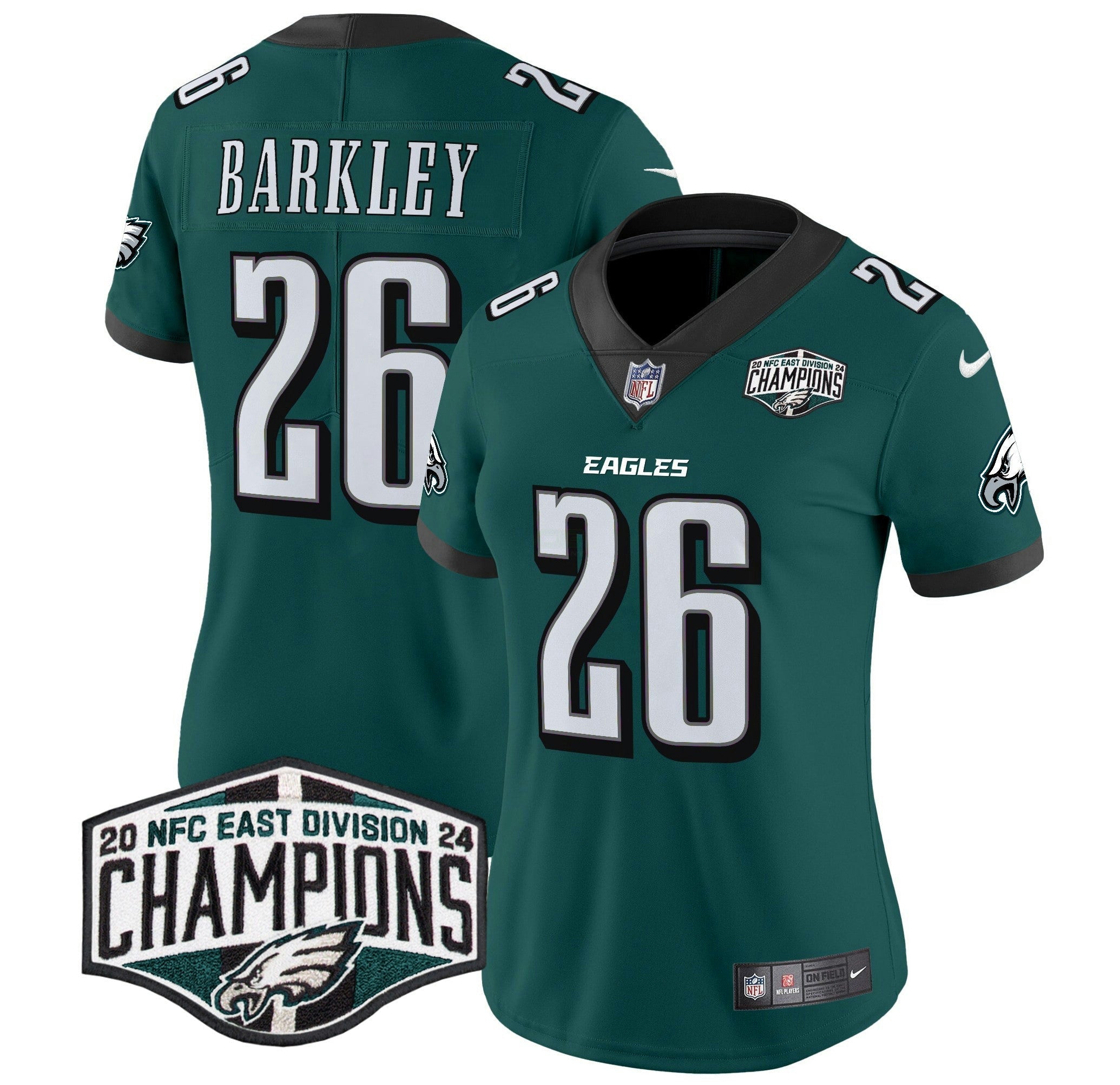 Camisa NFL Women’s 2024 NFC East Division Champions Vapor Limited Jersey