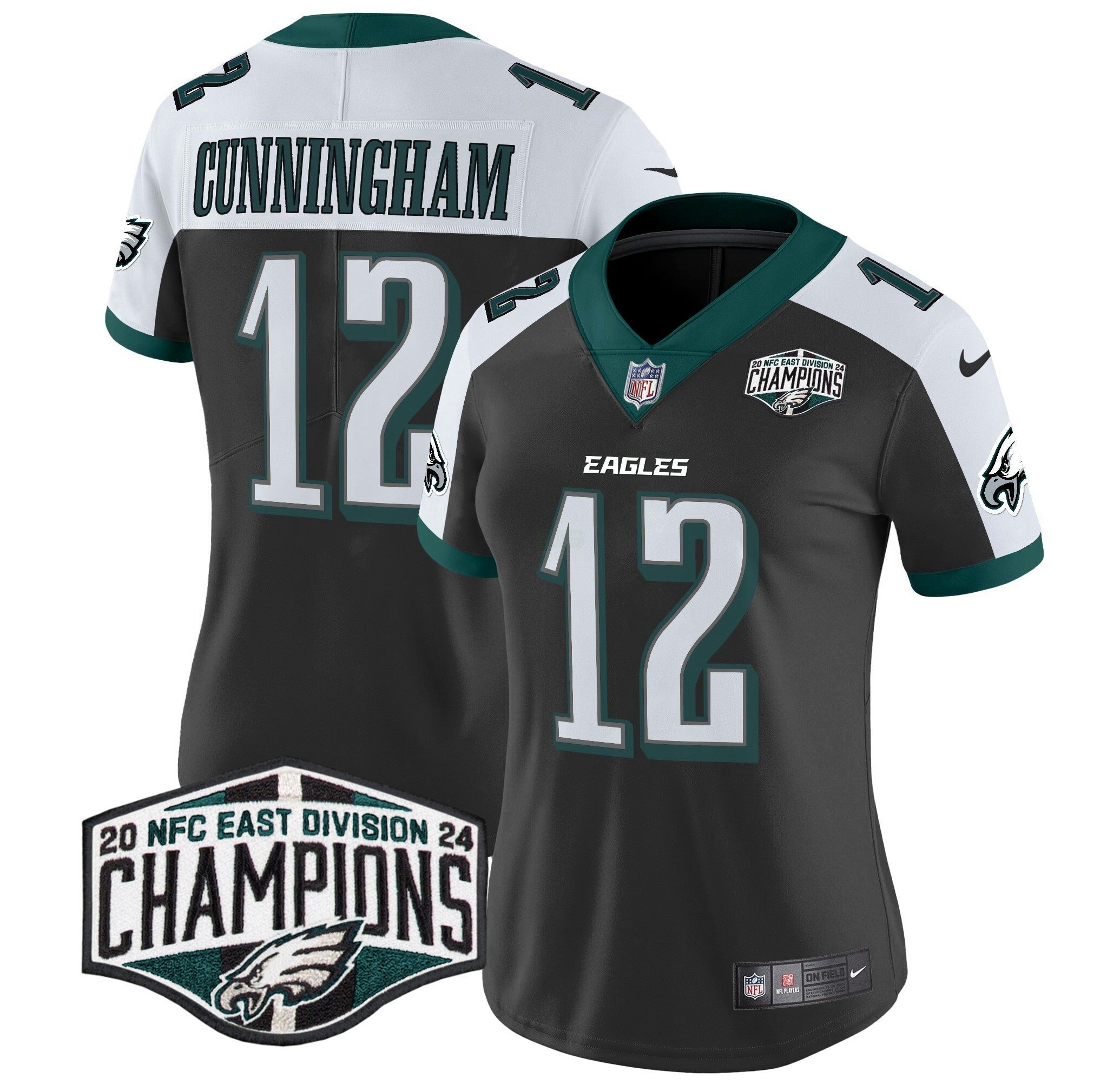 Camisa NFL Women’s 2024 NFC East Division Champions Vapor Limited Jersey