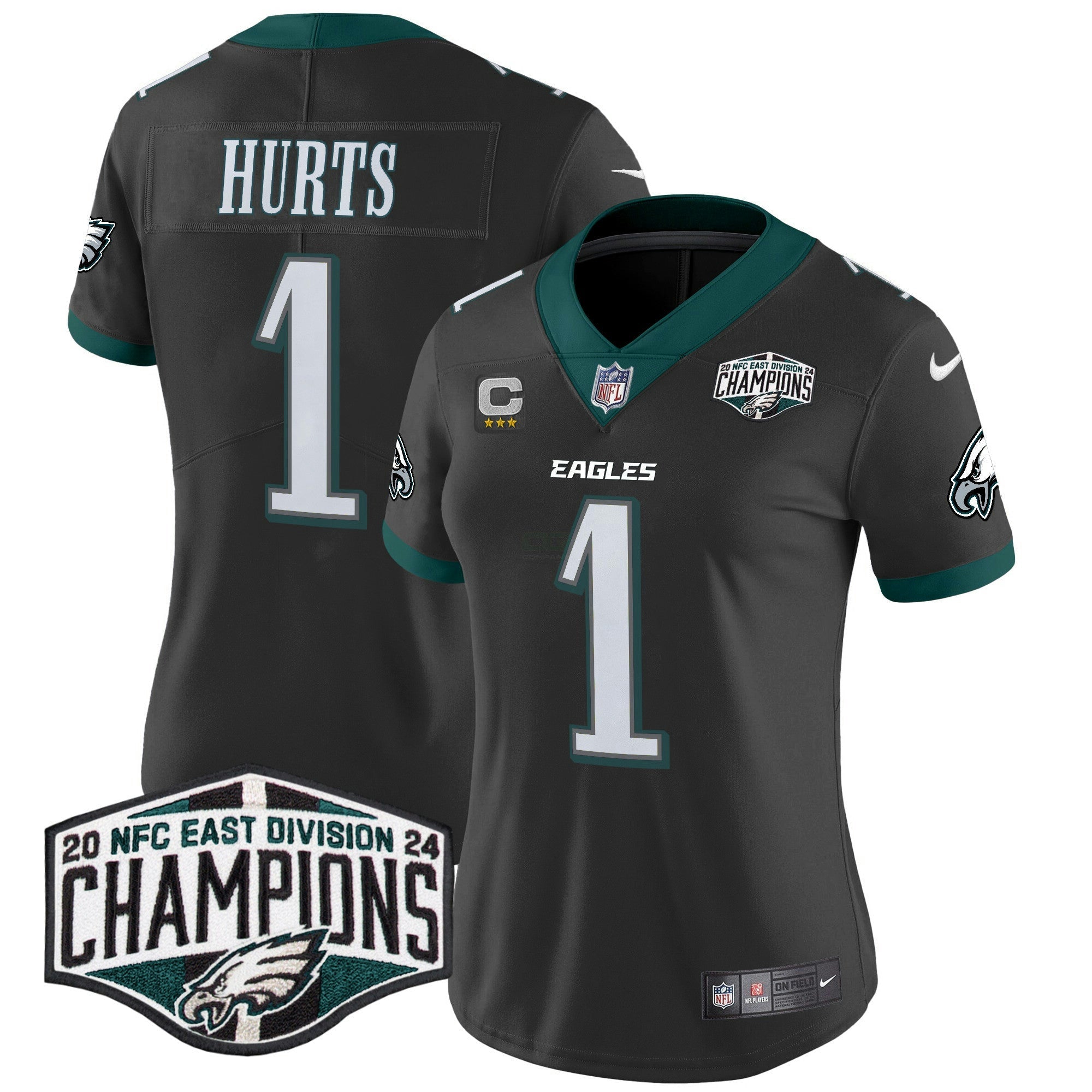 Camisa NFL Women’s 2024 NFC East Division Champions Vapor Limited Jersey