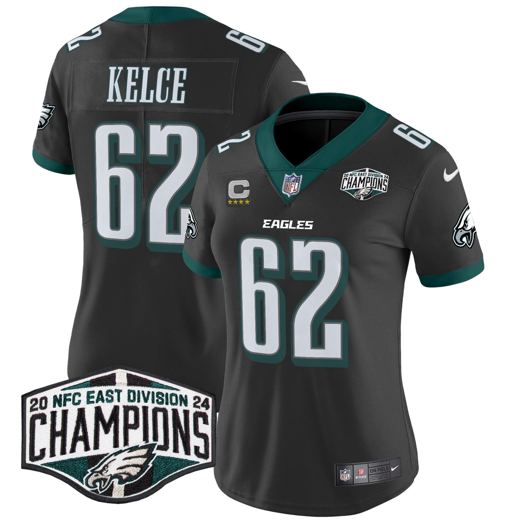 Camisa NFL Women’s 2024 NFC East Division Champions Vapor Limited Jersey