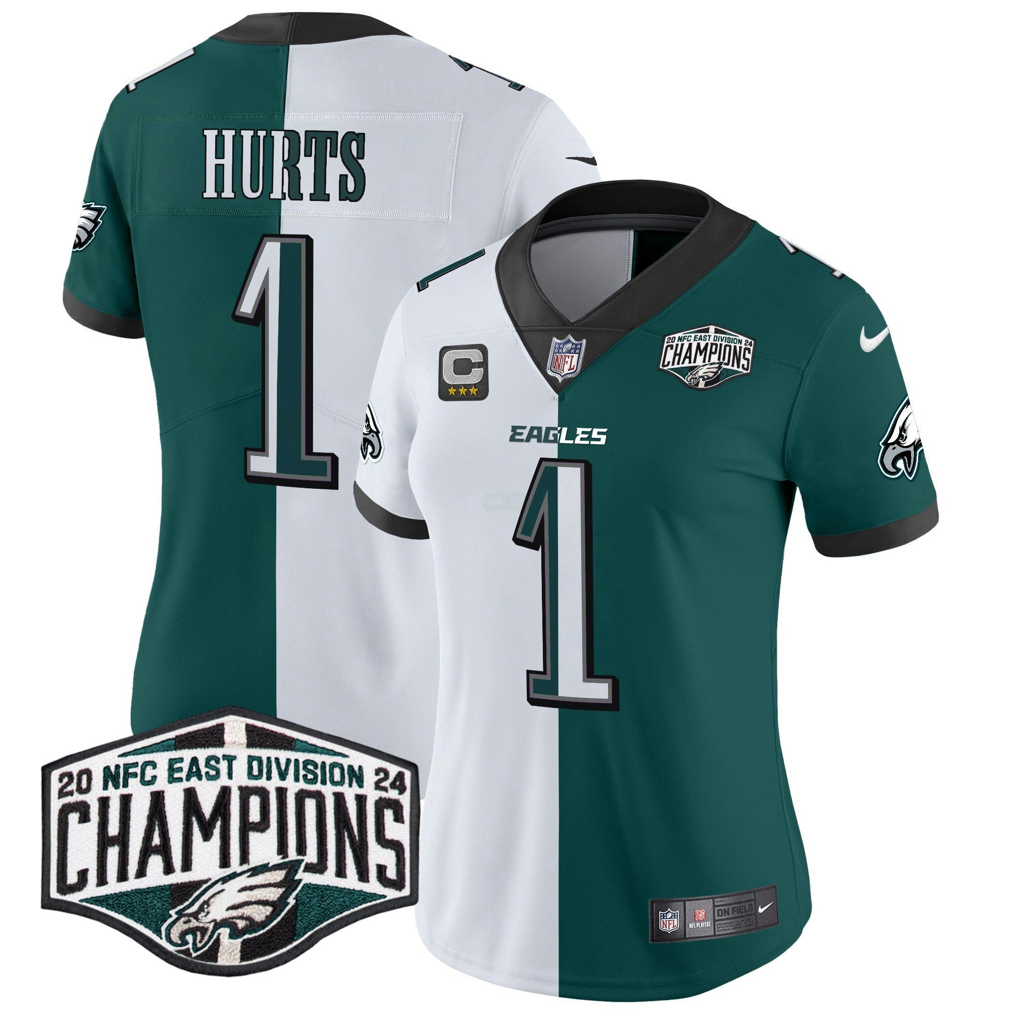 Camisa NFL Women’s 2024 NFC East Division Champions Vapor Limited Jersey