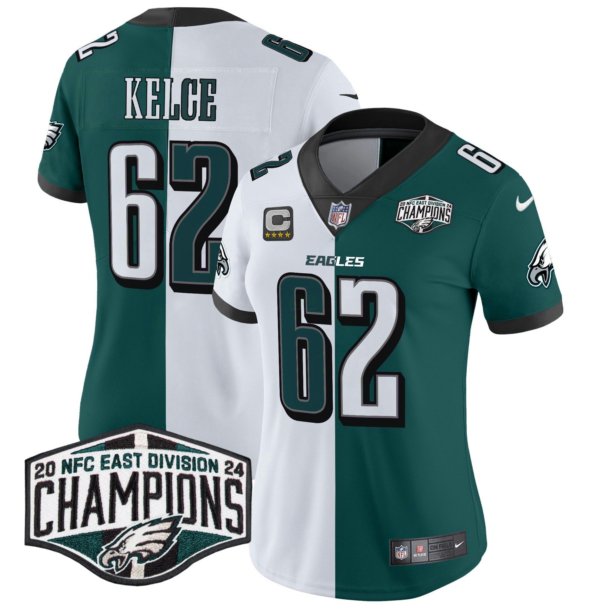 Camisa NFL Women’s 2024 NFC East Division Champions Vapor Limited Jersey