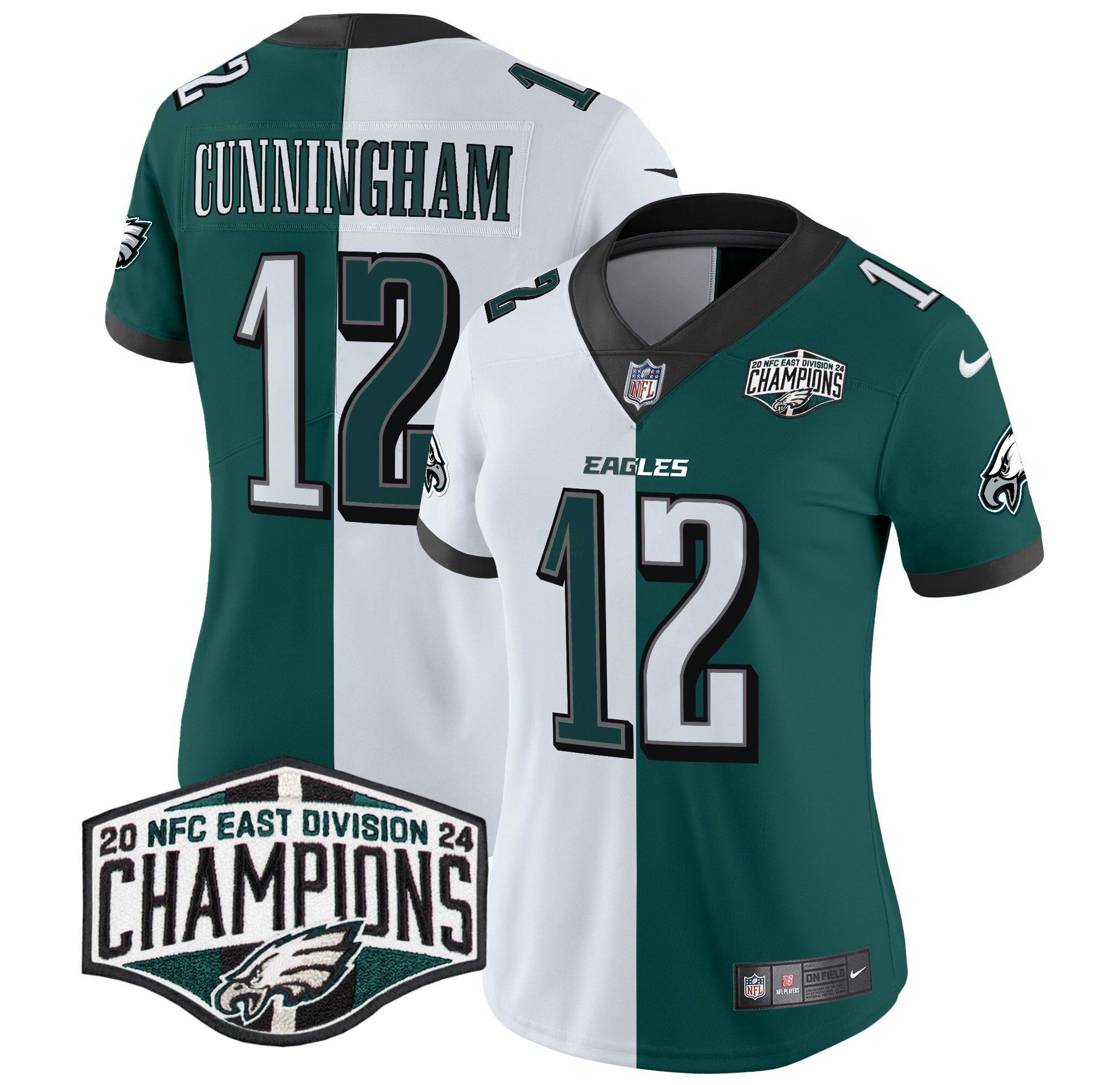 Camisa NFL Women’s 2024 NFC East Division Champions Vapor Limited Jersey
