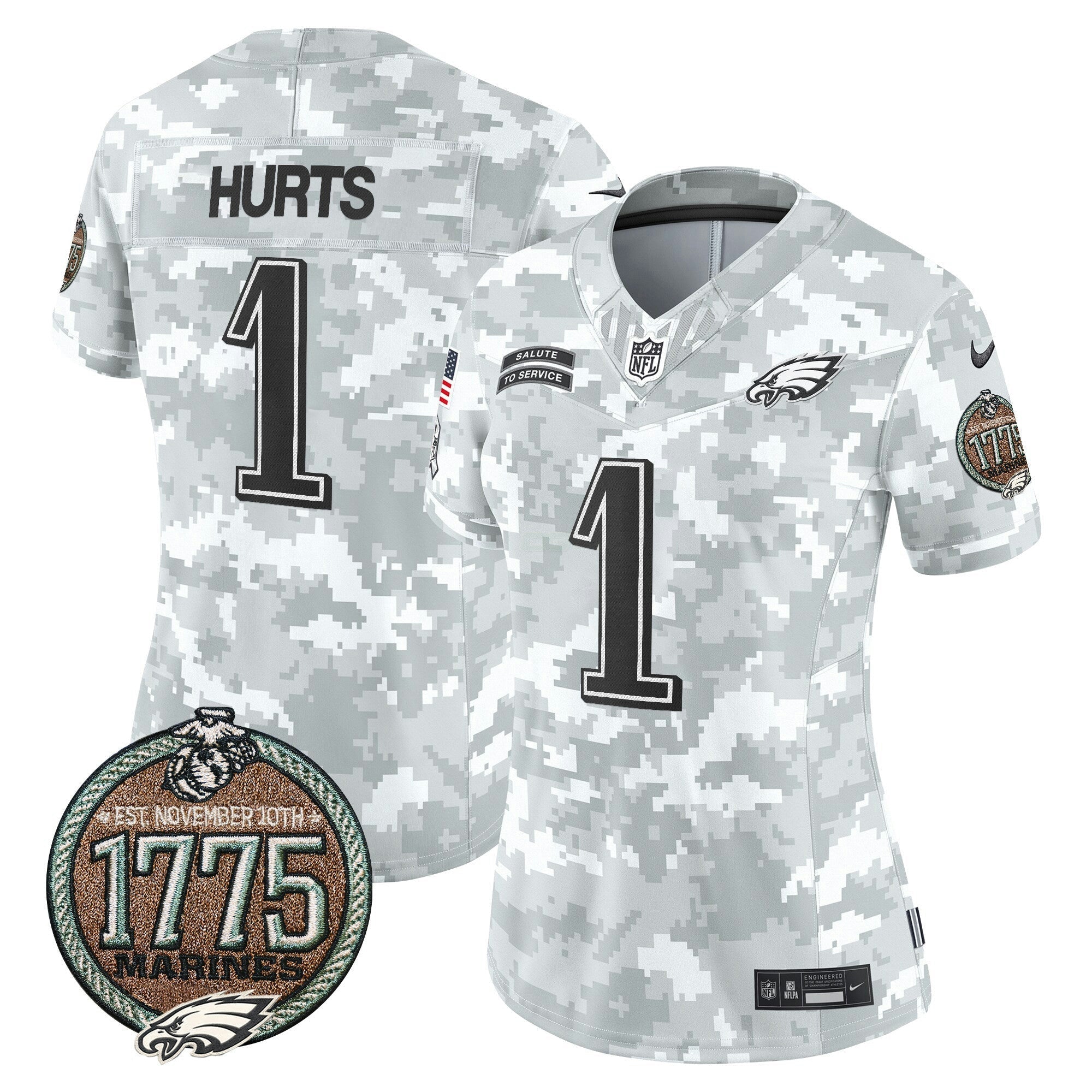 Camisa NFL Women’s 2024 Salute to Service Establishment Year Patch Vapor Limited Jersey