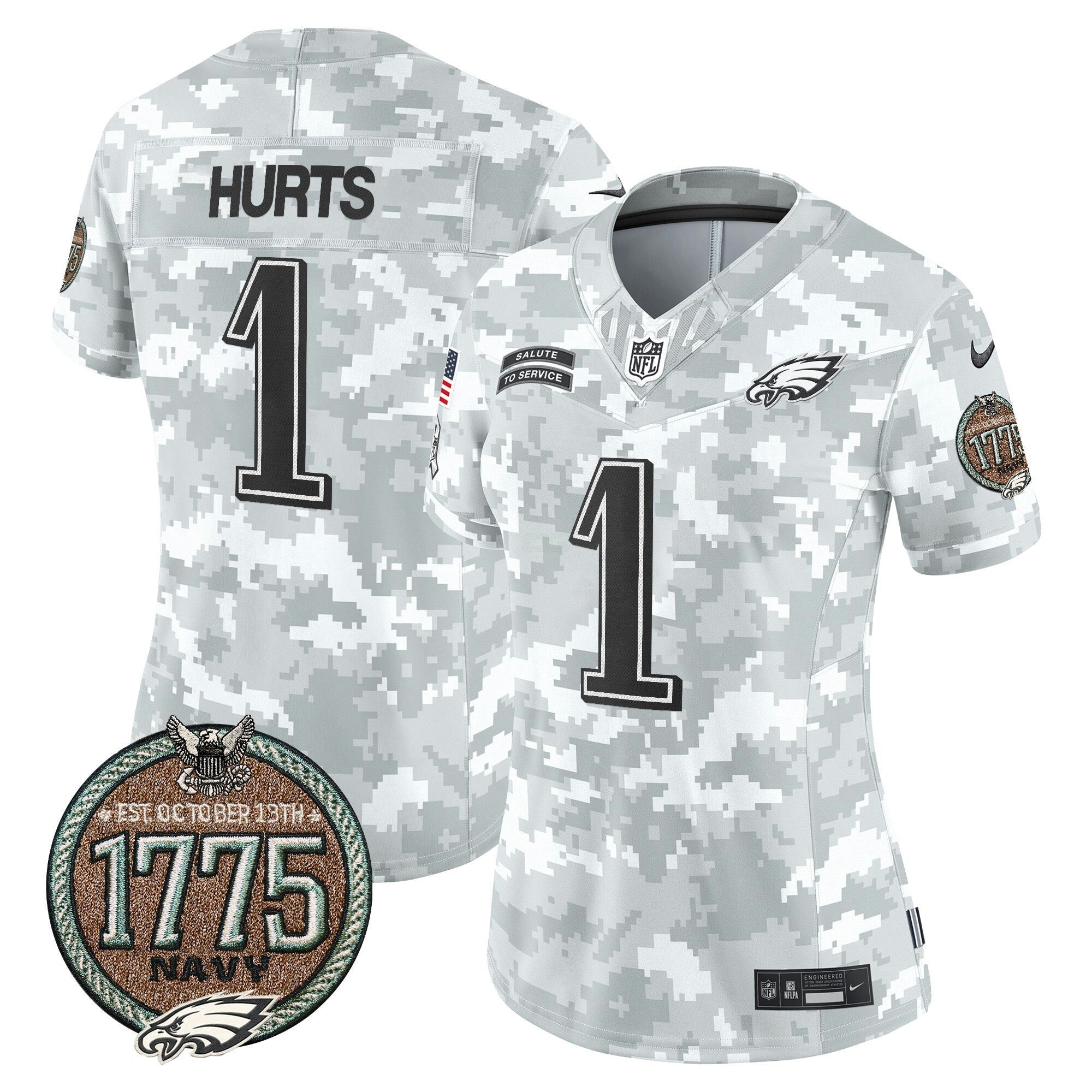 Camisa NFL Women’s 2024 Salute to Service Establishment Year Patch Vapor Limited Jersey