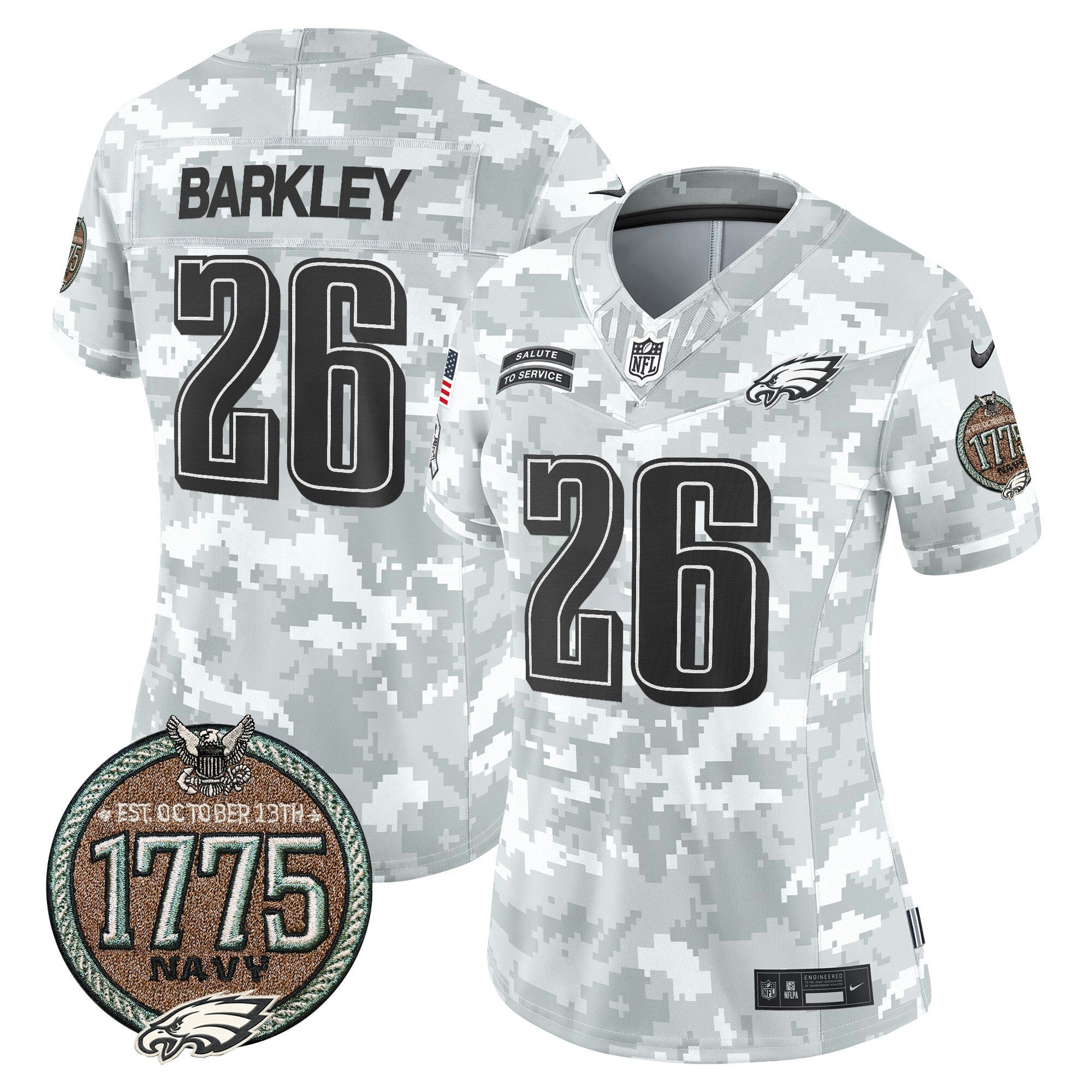 Camisa NFL Women’s 2024 Salute to Service Establishment Year Patch Vapor Limited Jersey
