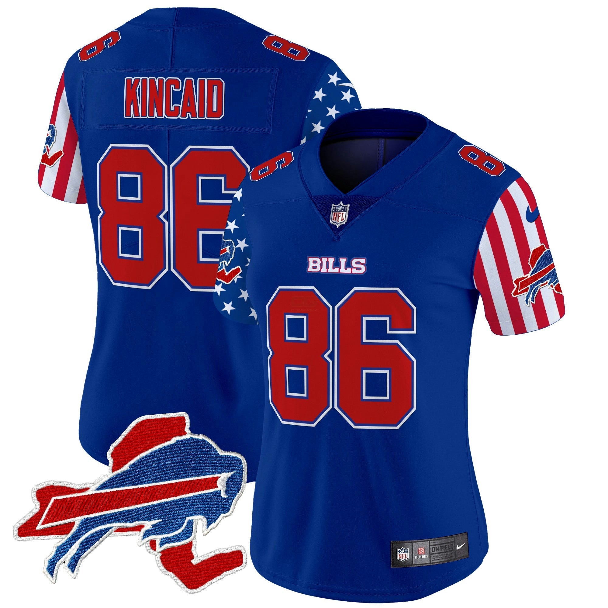 Camisa NFL Women’s 2025 Independence Day Vapor Premier Limited Jersey