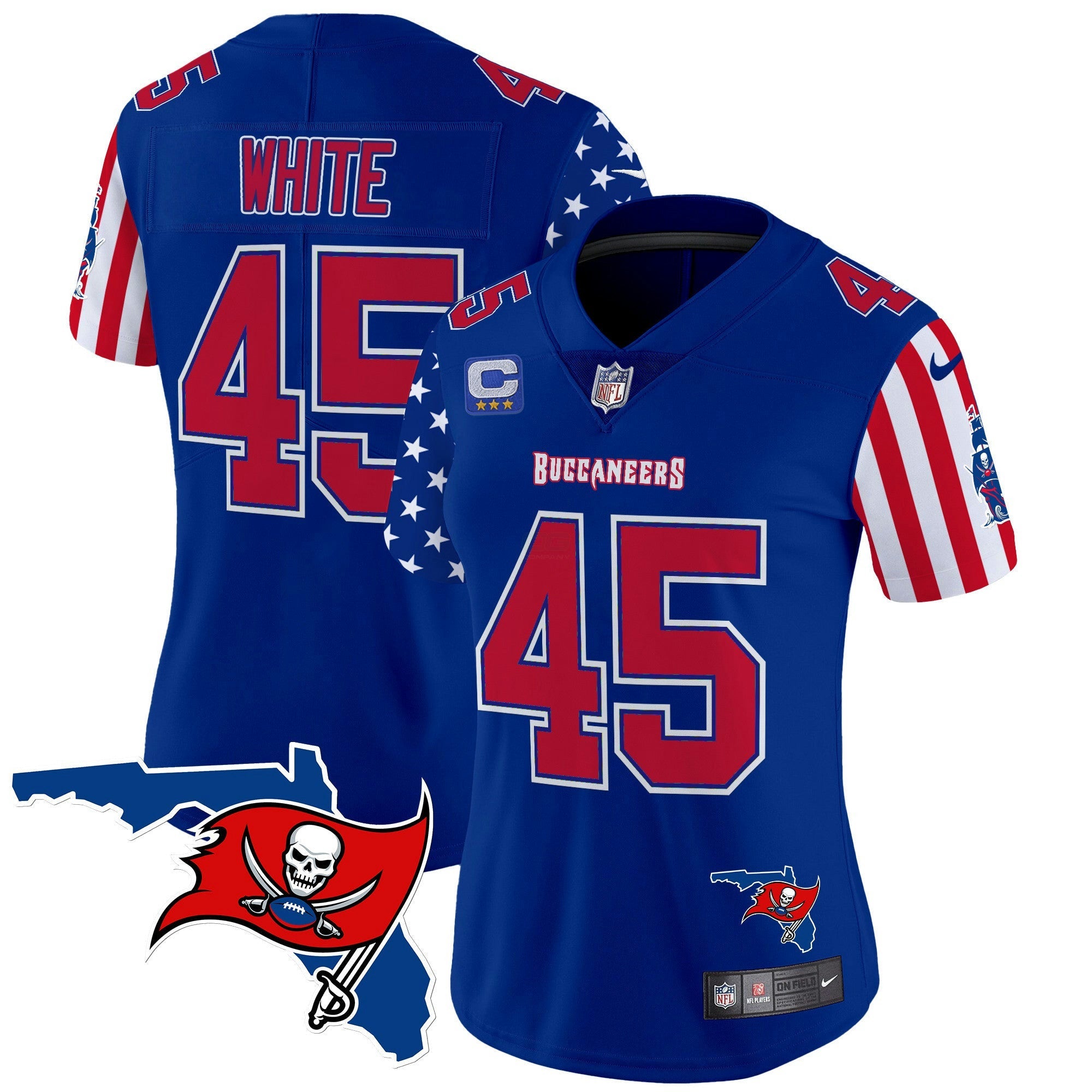Camisa NFL Women’s 2025 Independence Day Vapor Premier Limited Jersey