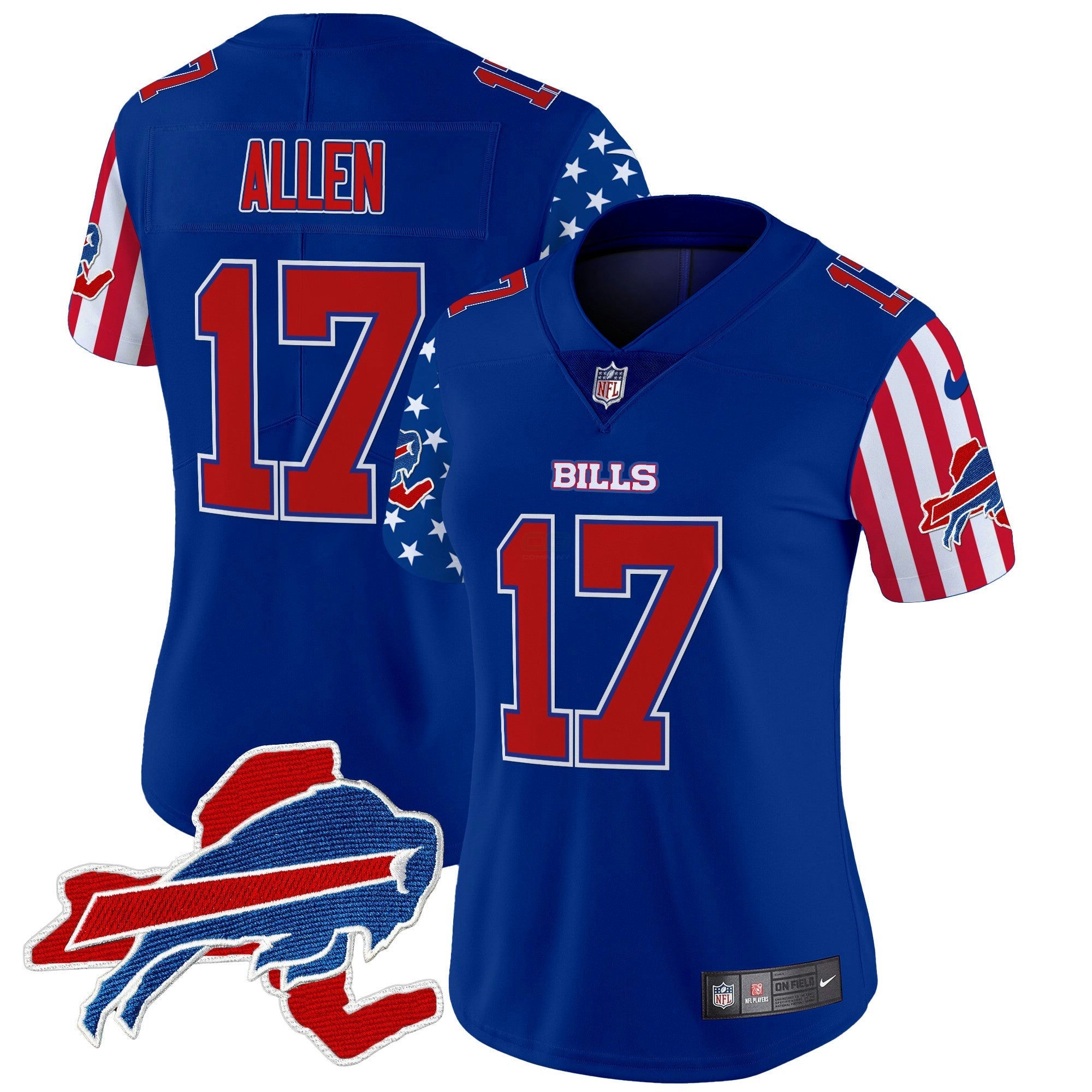 Camisa NFL Women’s 2025 Independence Day Vapor Premier Limited Jersey