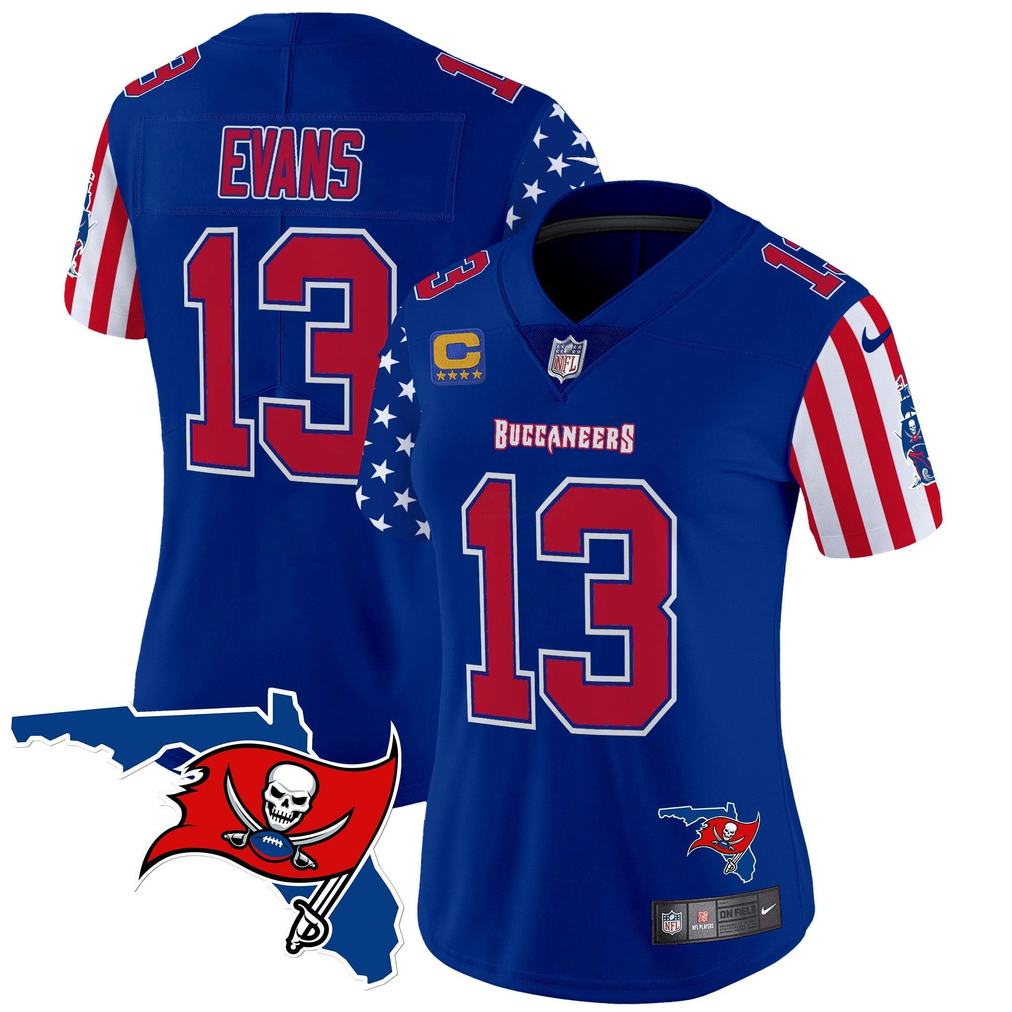 Camisa NFL Women’s 2025 Independence Day Vapor Premier Limited Jersey