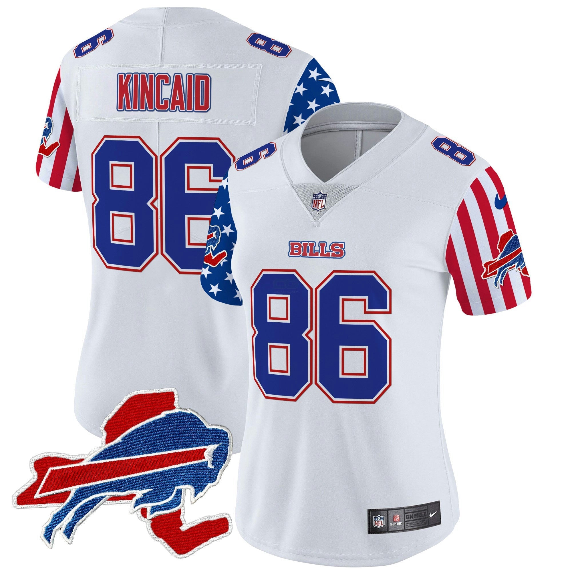 Camisa NFL Women’s 2025 Independence Day Vapor Premier Limited Jersey