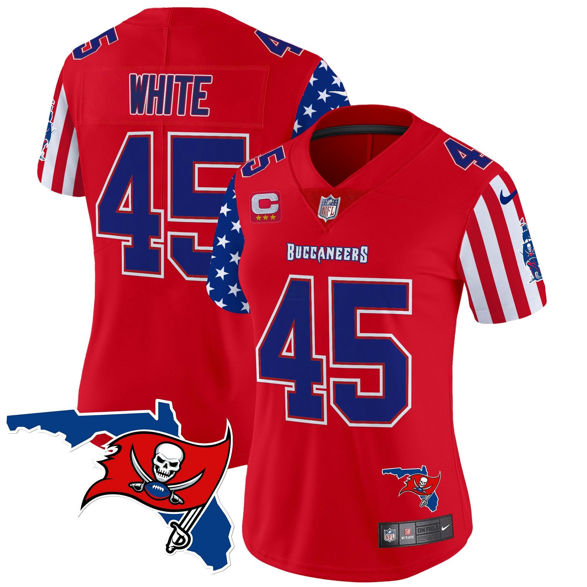 Camisa NFL Women’s 2025 Independence Day Vapor Premier Limited Jersey