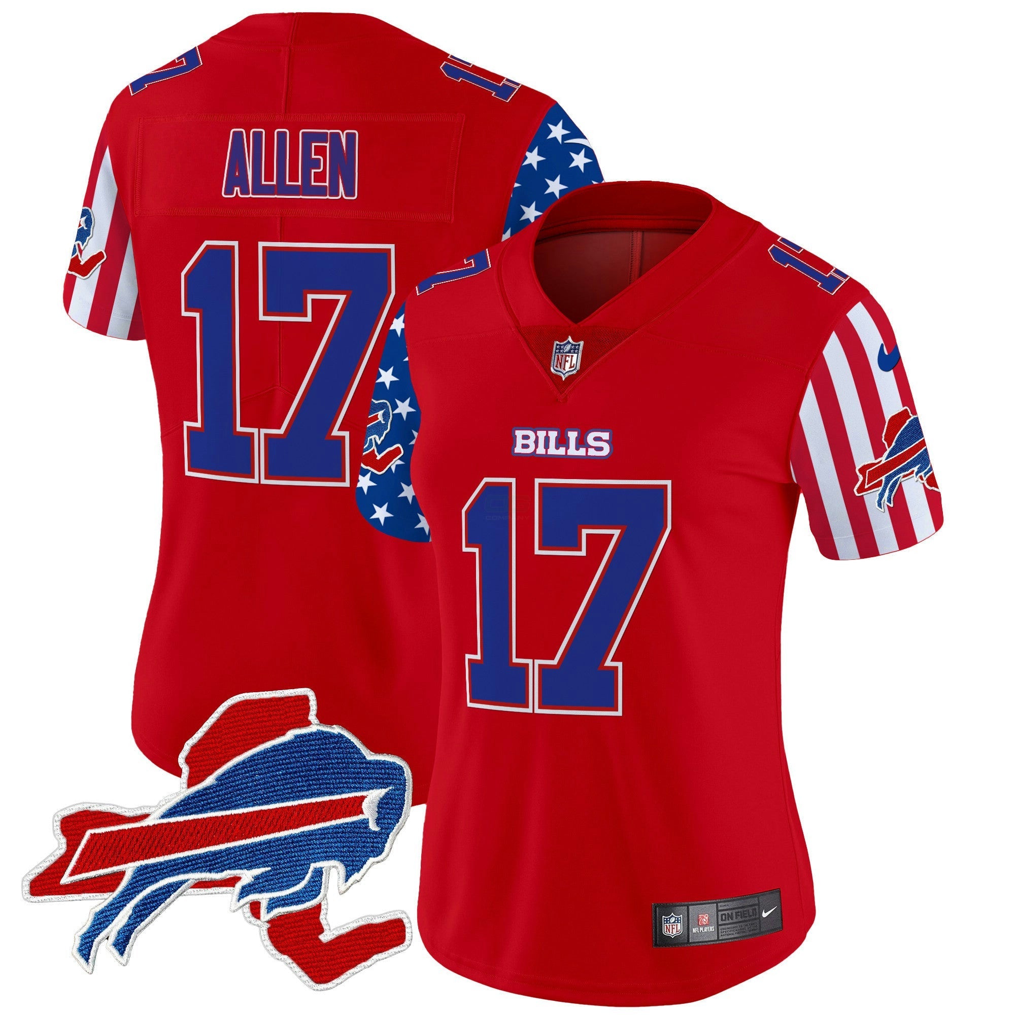 Camisa NFL Women’s 2025 Independence Day Vapor Premier Limited Jersey