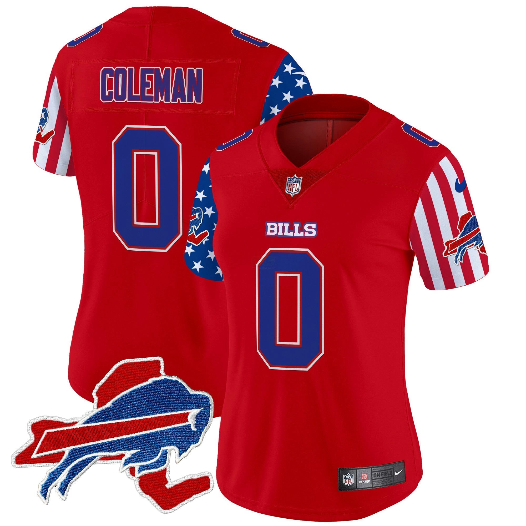 Camisa NFL Women’s 2025 Independence Day Vapor Premier Limited Jersey