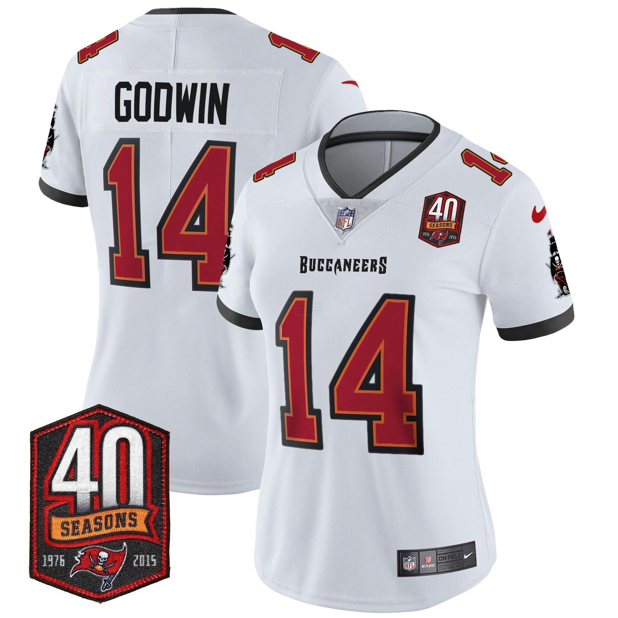 Camisa NFL Women’s 40th Season Patch Vapor Limited Jersey