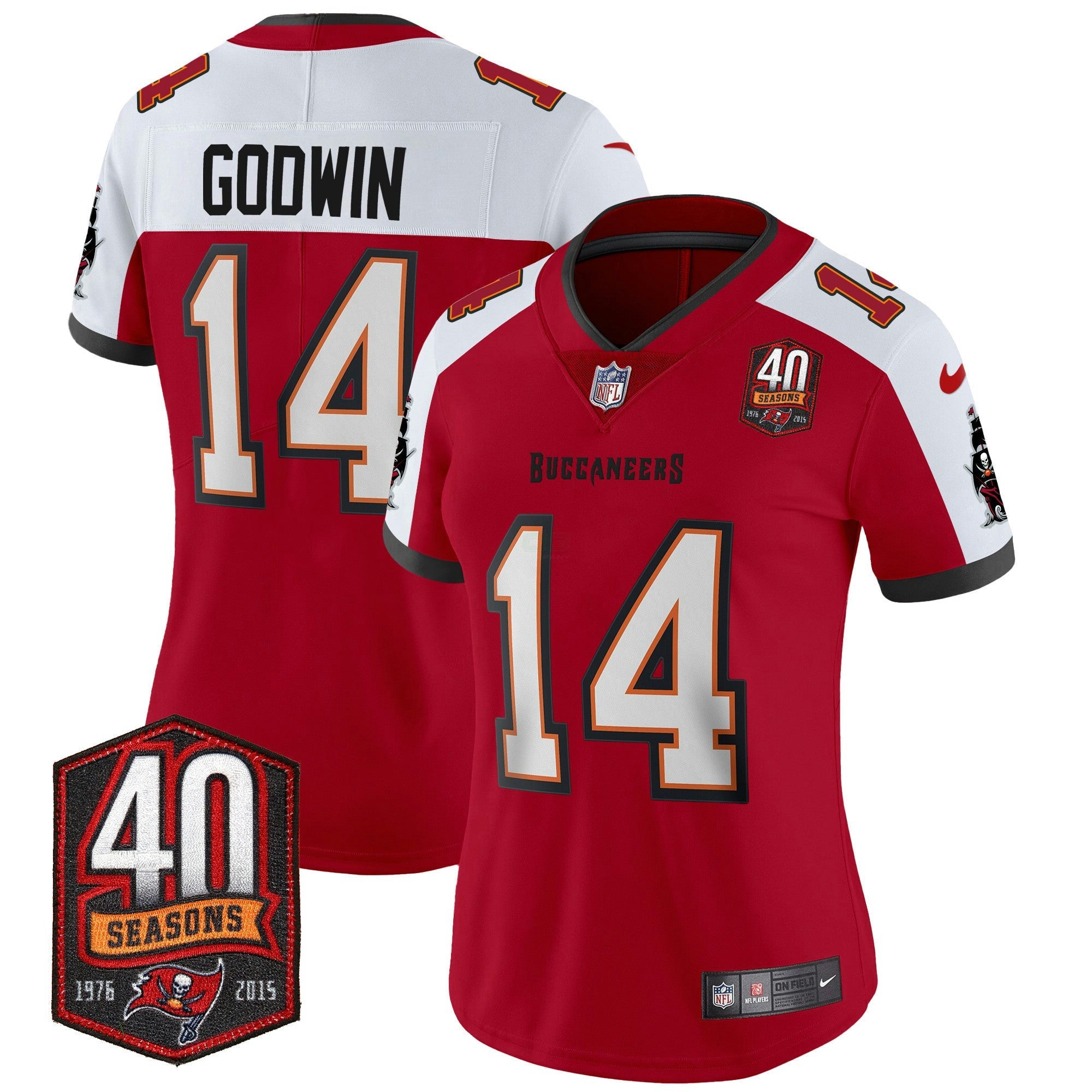 Camisa NFL Women’s 40th Season Patch Vapor Limited Jersey