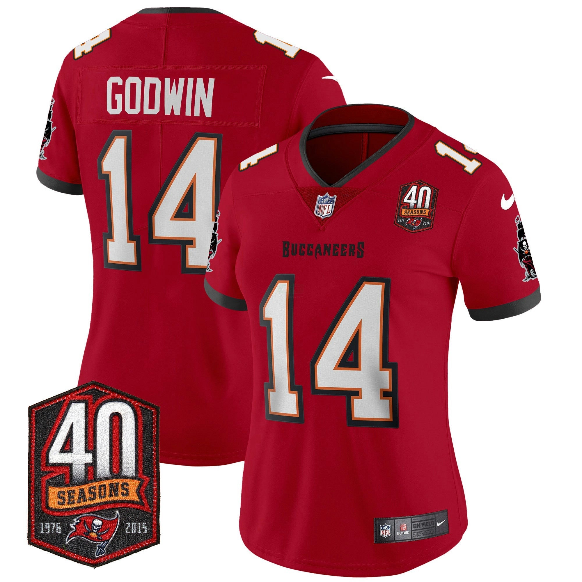 Camisa NFL Women’s 40th Season Patch Vapor Limited Jersey