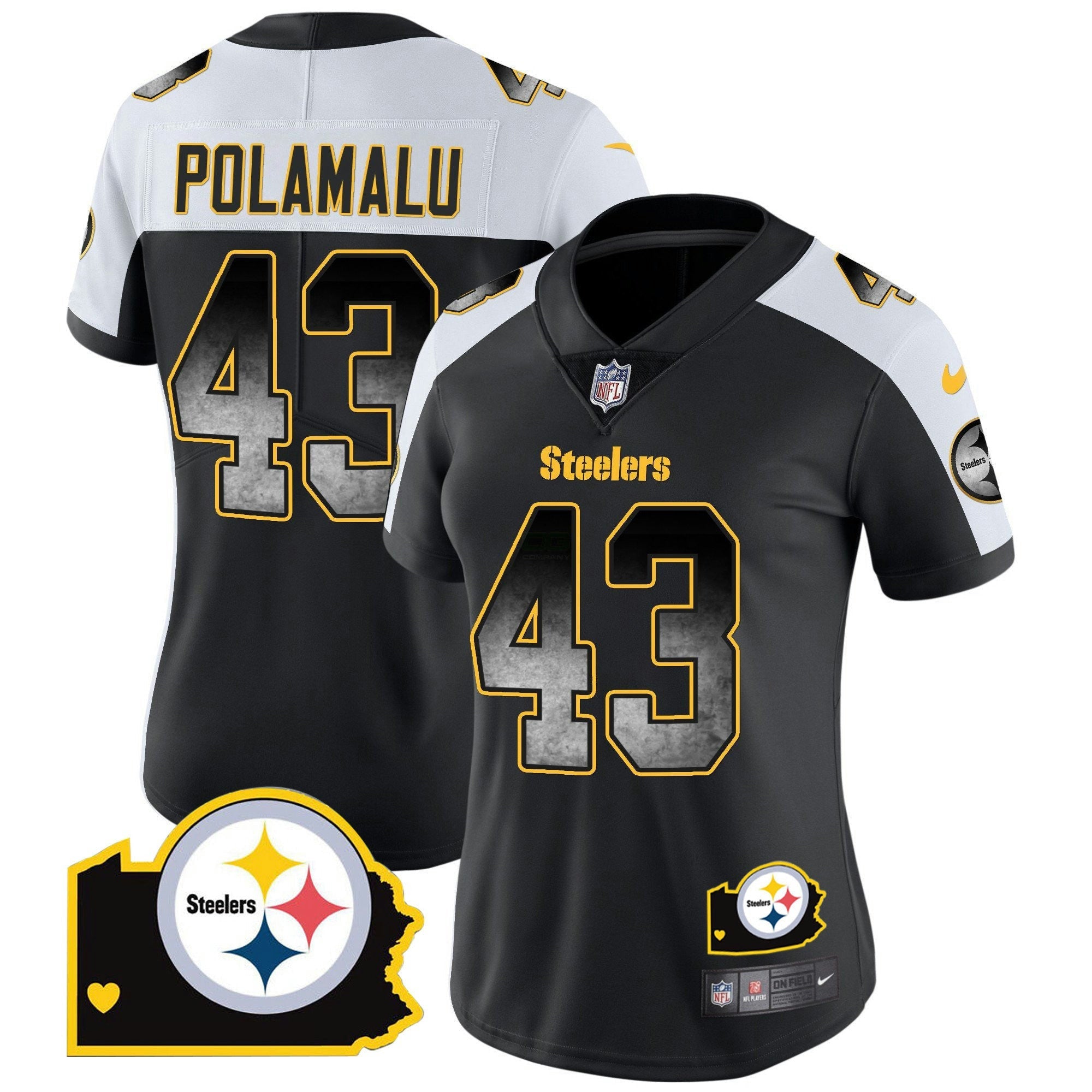 Camisa NFL Women’s Arch Smoke Home Patch Vapor Jersey